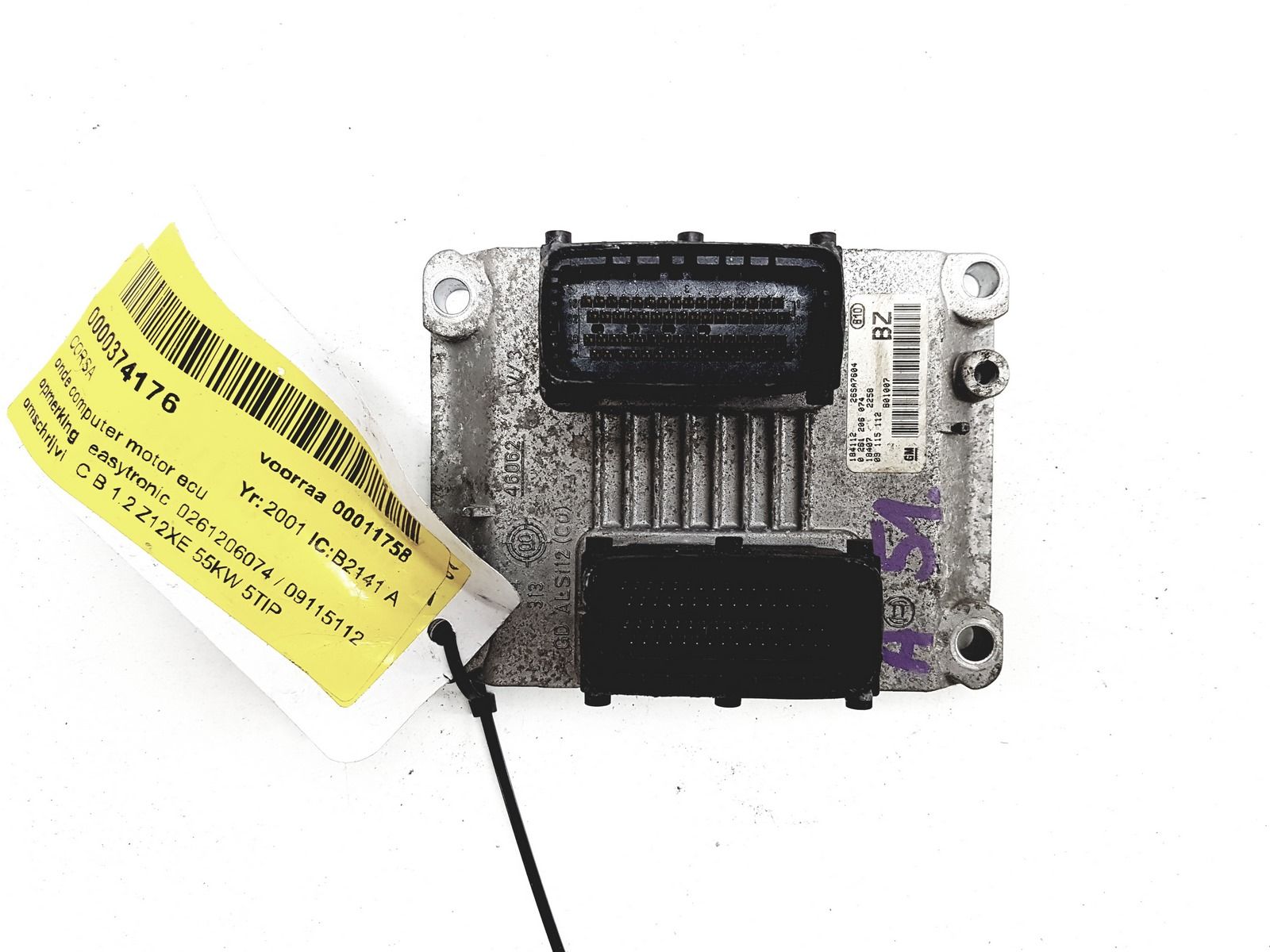 Controller 09115112 0261206074 Opel Bosch 10911 main product photo
