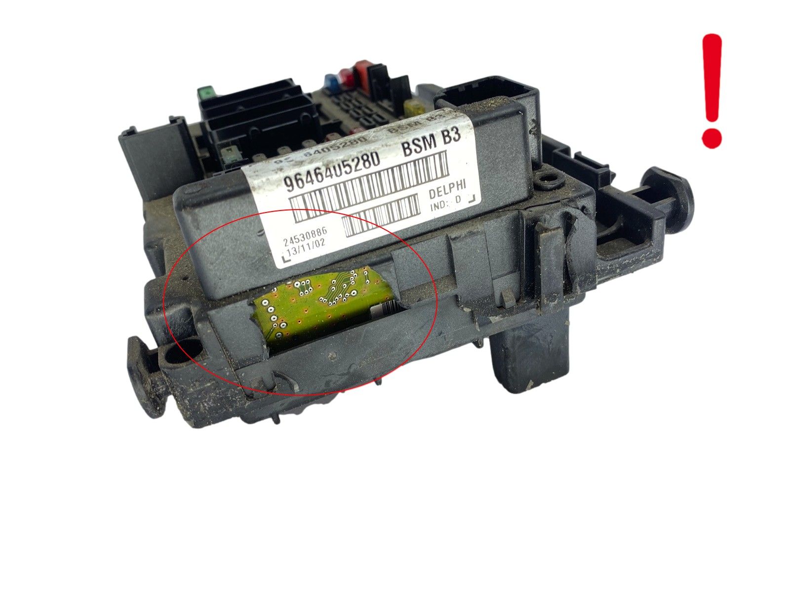 Controller BSM B3 9646405280 PSA Delphi 59043 main product photo