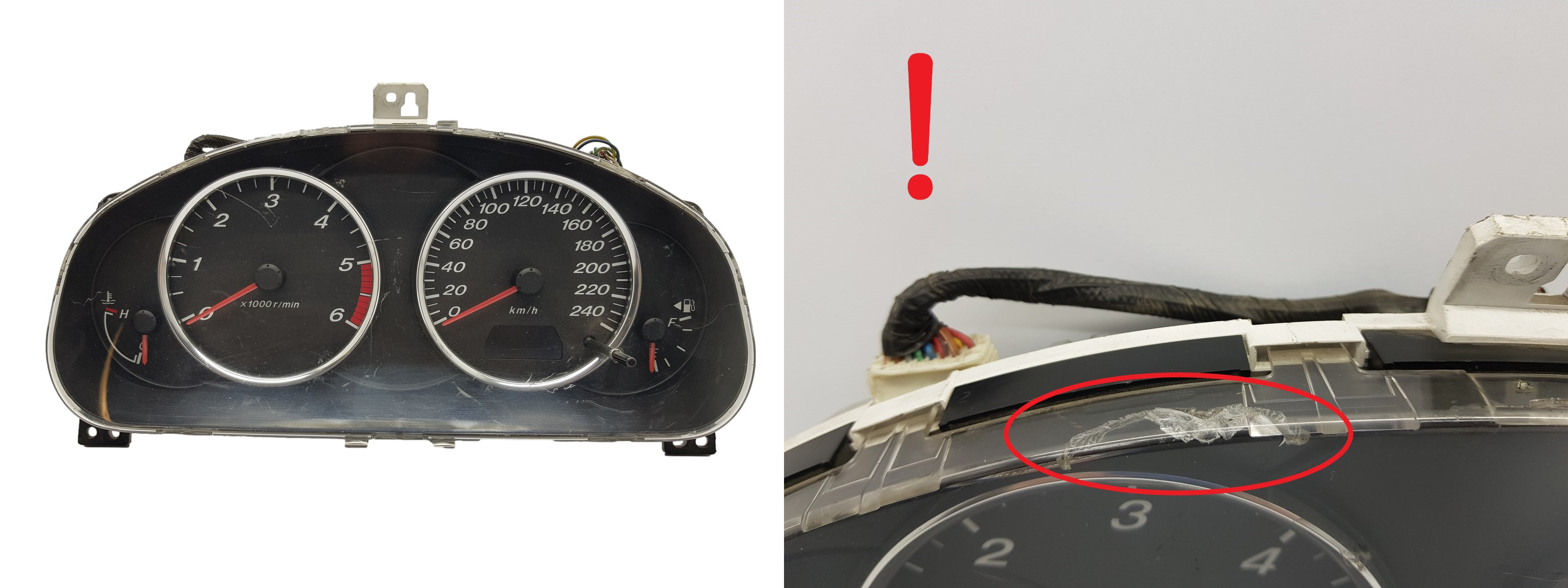 Speedometer/Instrument Cluster Mazda 6 JGGJ6WC 2437 main product photo