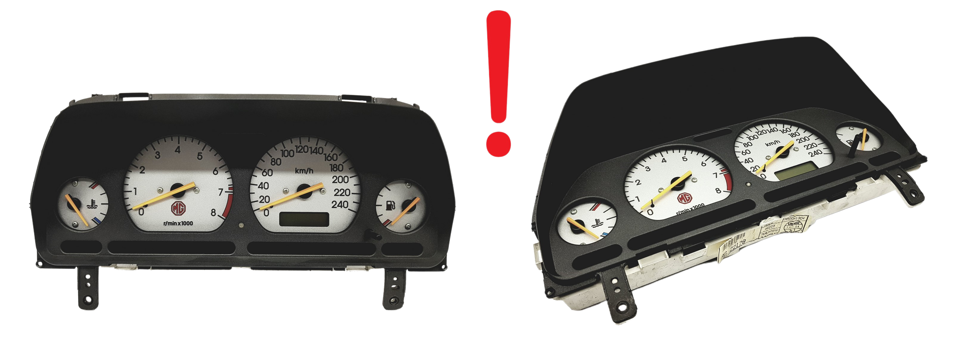 Speedometer/Instrument Cluster Rover MG 25 AR0051304 YAC003420XXX 58986 main product photo