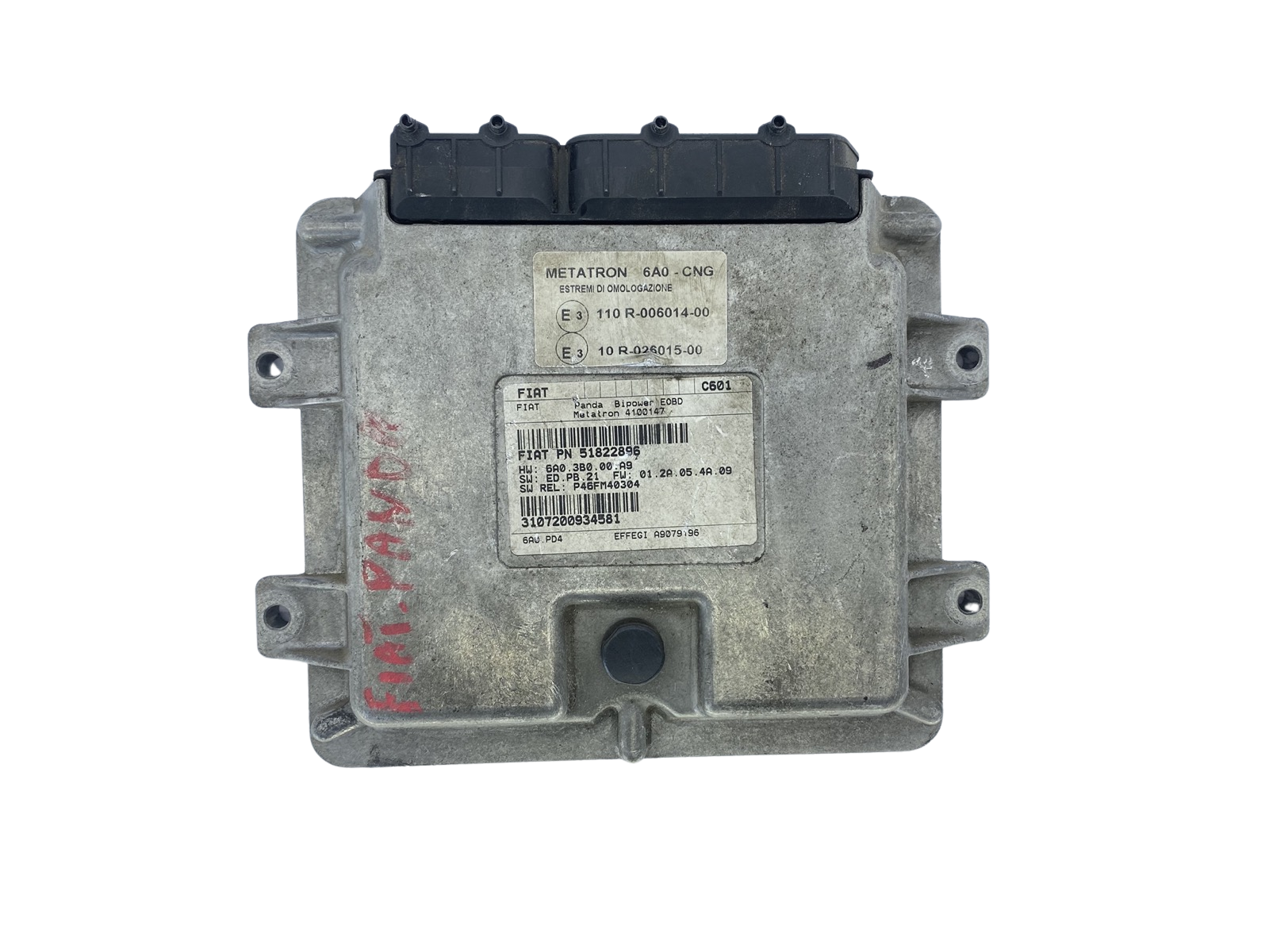 Controller 51822896 4100147 6A0.3B0.00.A9 Fiat Metatron 54591 main product photo