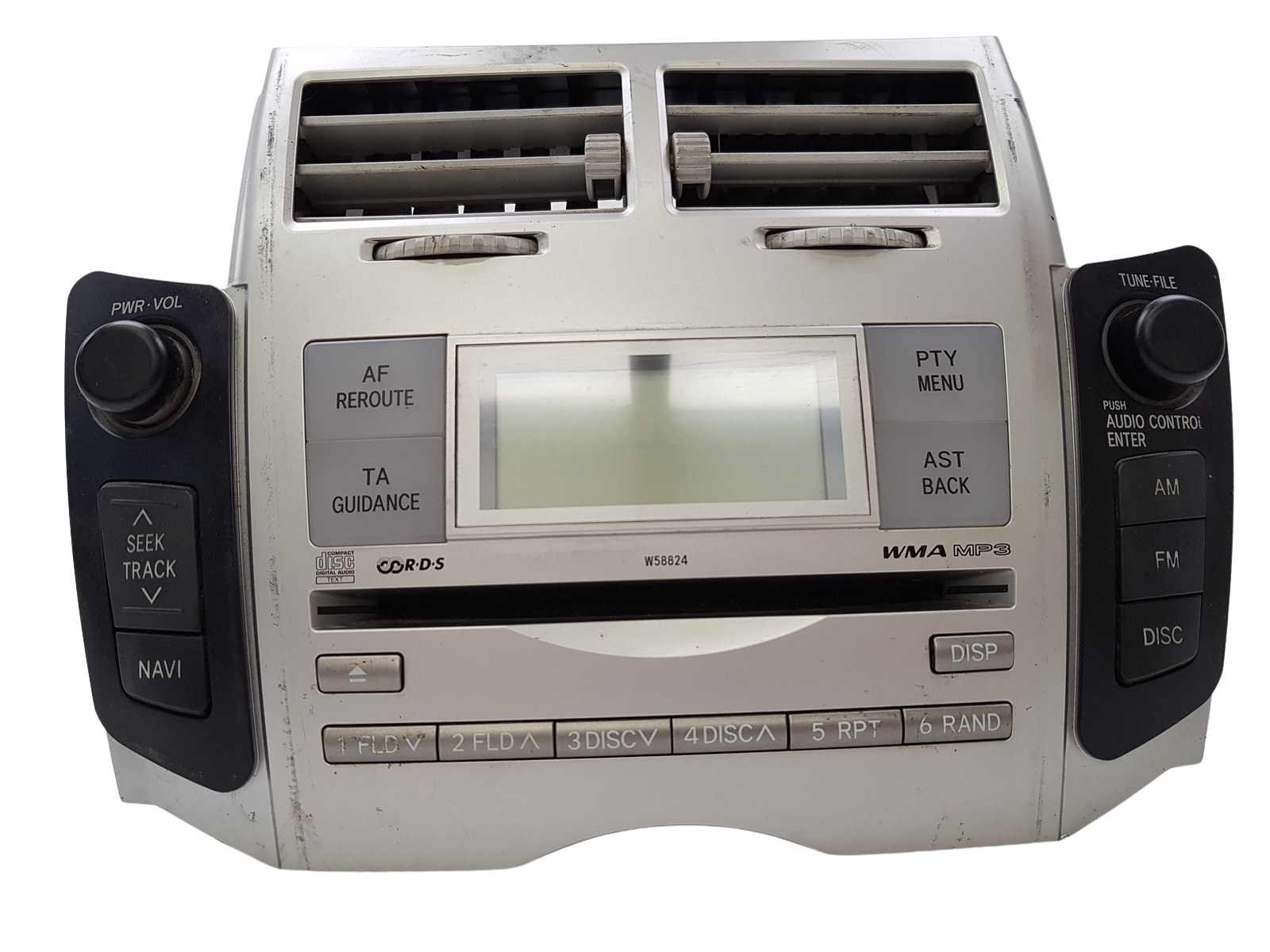 Cd Radio Player Toyota Yaris 86120-0D210 CQ-TS0570LC W58824 1362 main product photo