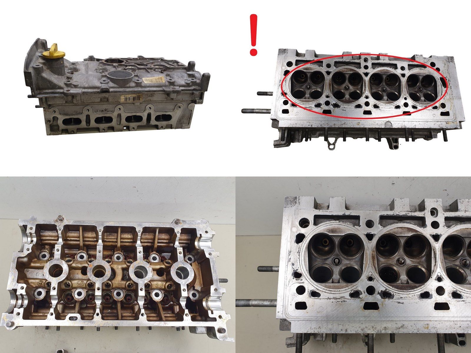 Cylinder Head 8200307580F 7701473353 1.4 1.6 Renault S9 main product photo