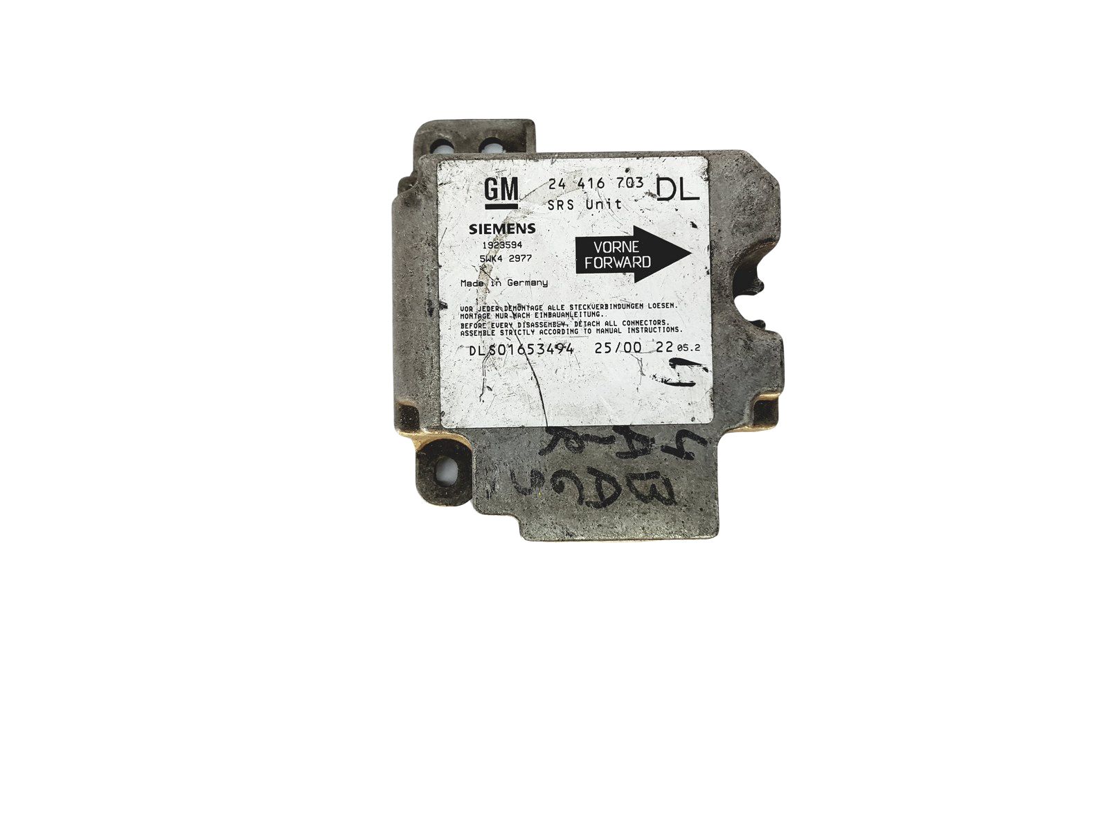 Controller Moduł 24416703 5WK42977 Opel Siemens 23143 main product photo