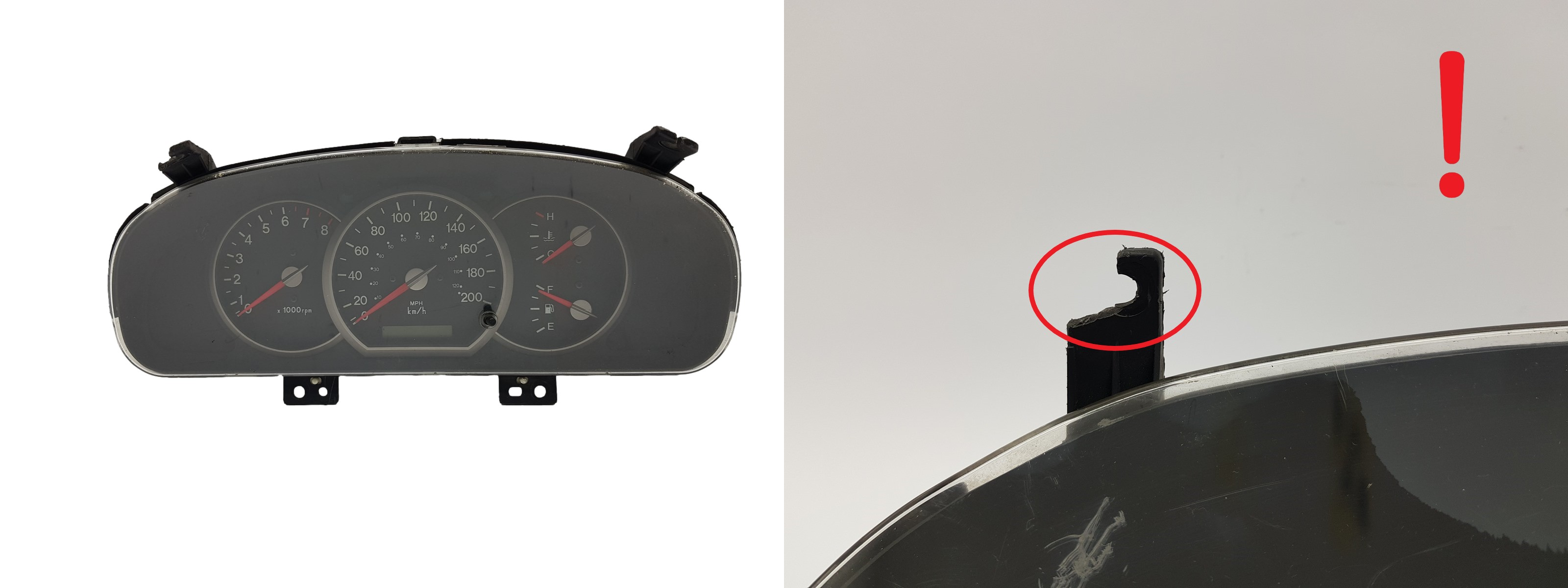 Speedometer/Instrument Cluster Kia Carnival 0K54C55430 2003-6490 main product photo