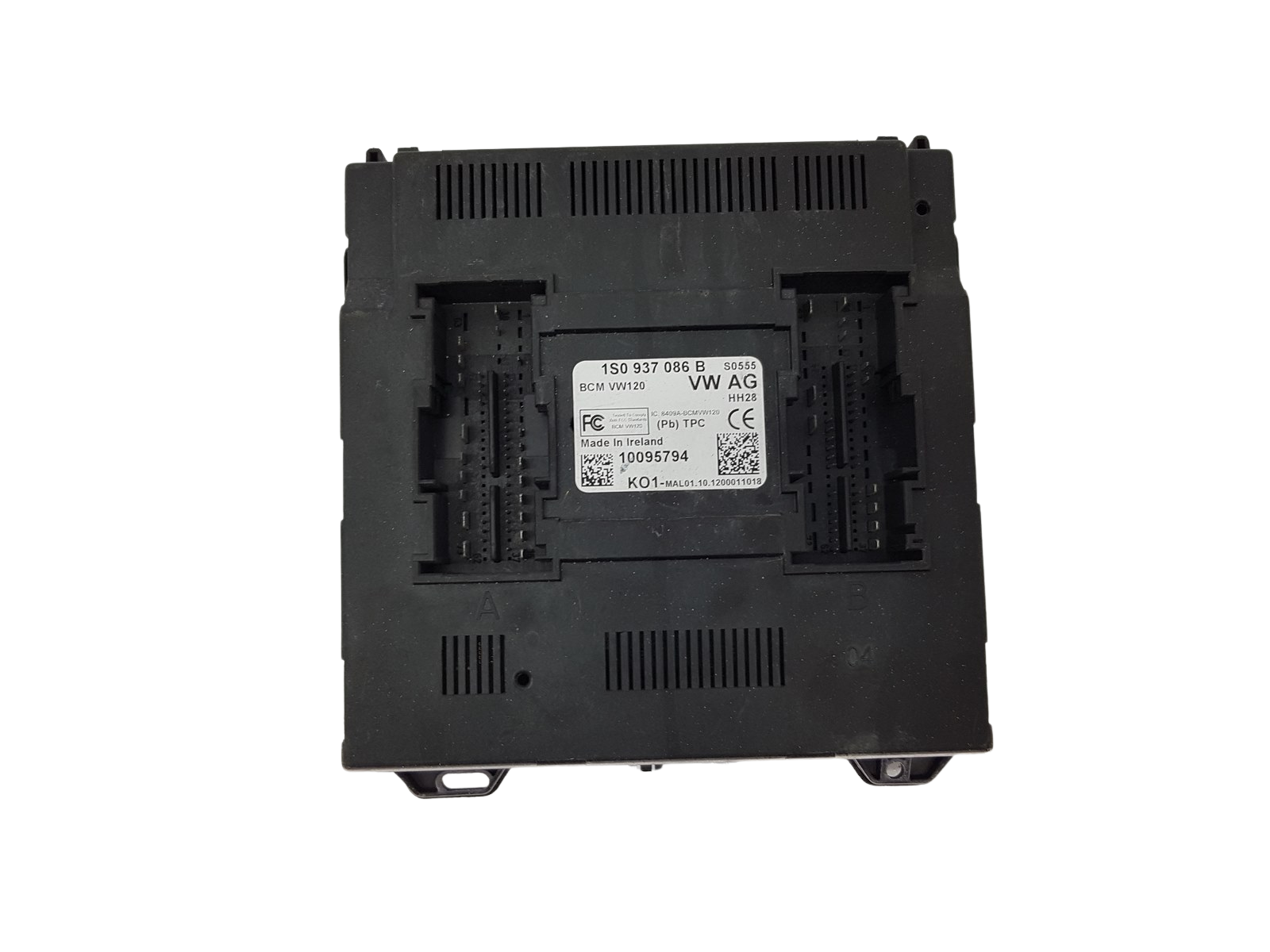 Controller BCM VW120 1S0937086B 10095794 VW 20492 main product photo