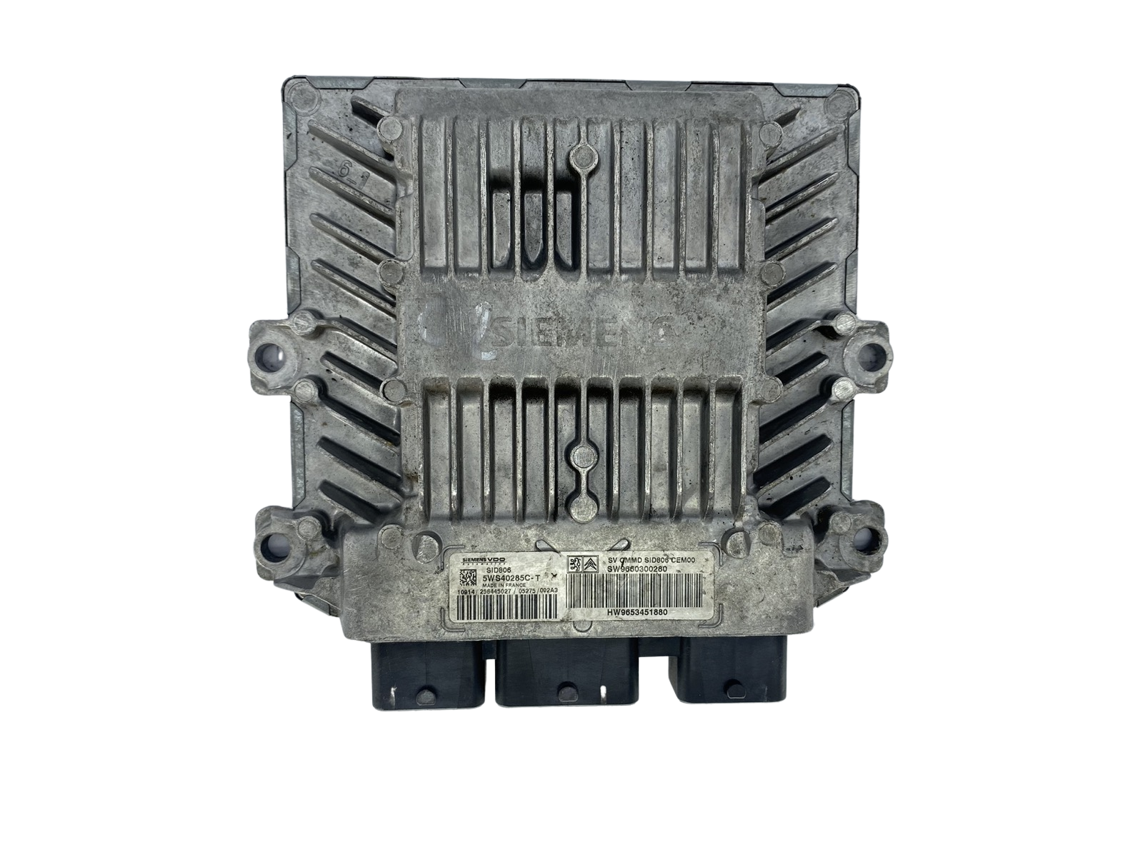 Controller 9660300280 9653451880 5WS40285C-T PSA Siemens 50981 main product photo