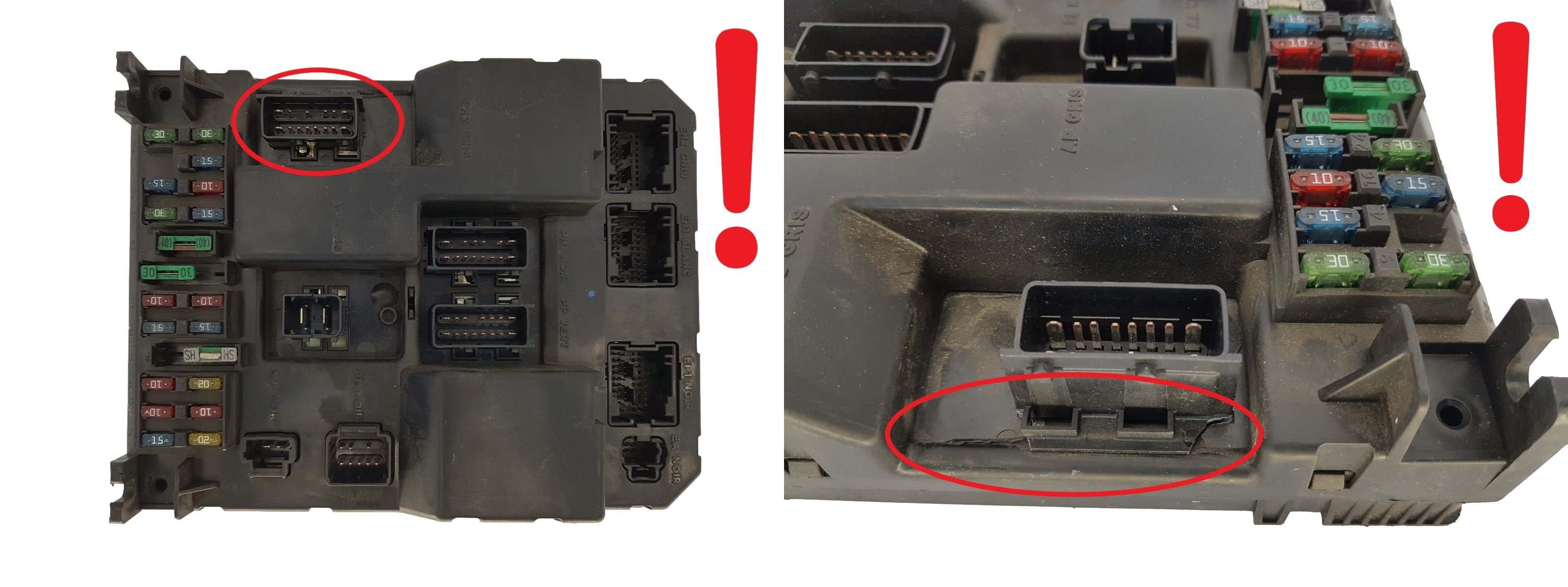 Controller BSI K02-00 9651197080 9651197780 PSA Valeo 1635 main product photo