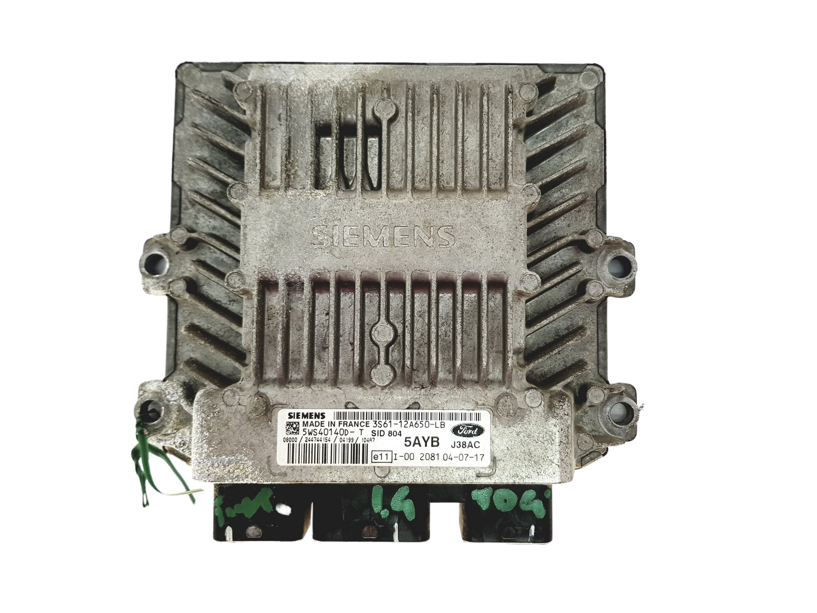 Controller 3S61-12A650-LB 5WS40140D-T SID 804 Ford Siemens 27155 main product photo