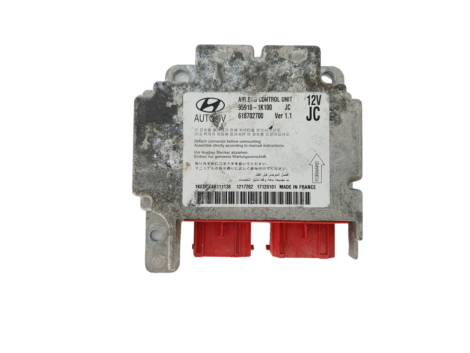 Controller 95910-1K100 618702700 Hyundai Autoliv 39219 main product photo