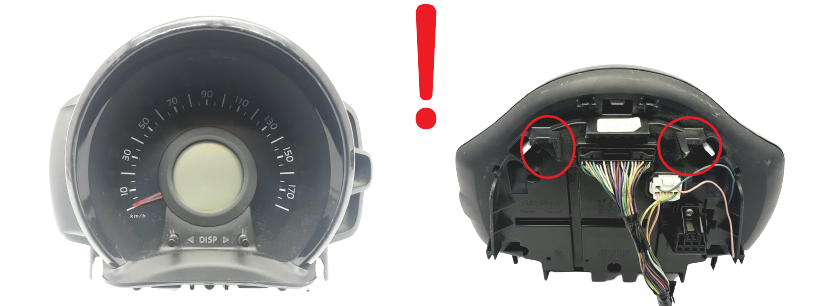 Speedometer/Instrument Cluster C1 Aygo 108 69342-420U Toyota PSA 54779 main product photo