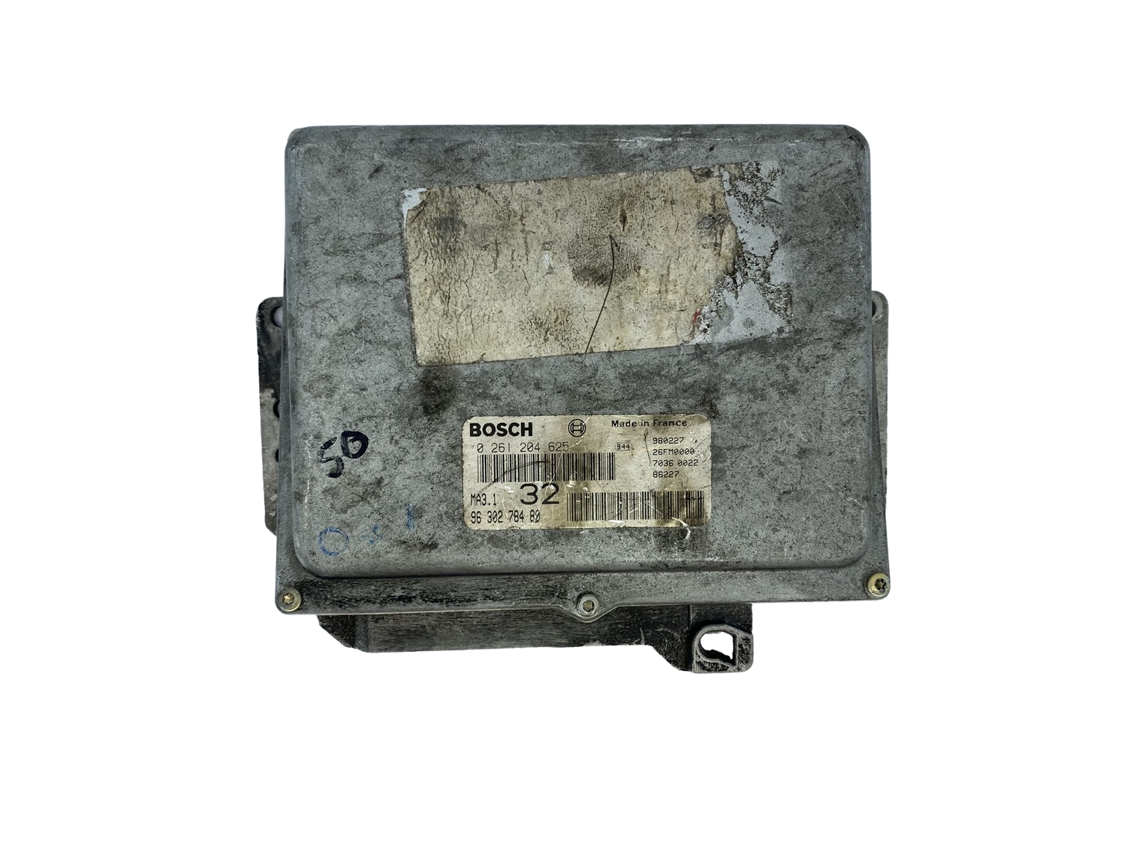Controller 0261204625 9630278480 MA3.1 PSA Bosch 51388 main product photo