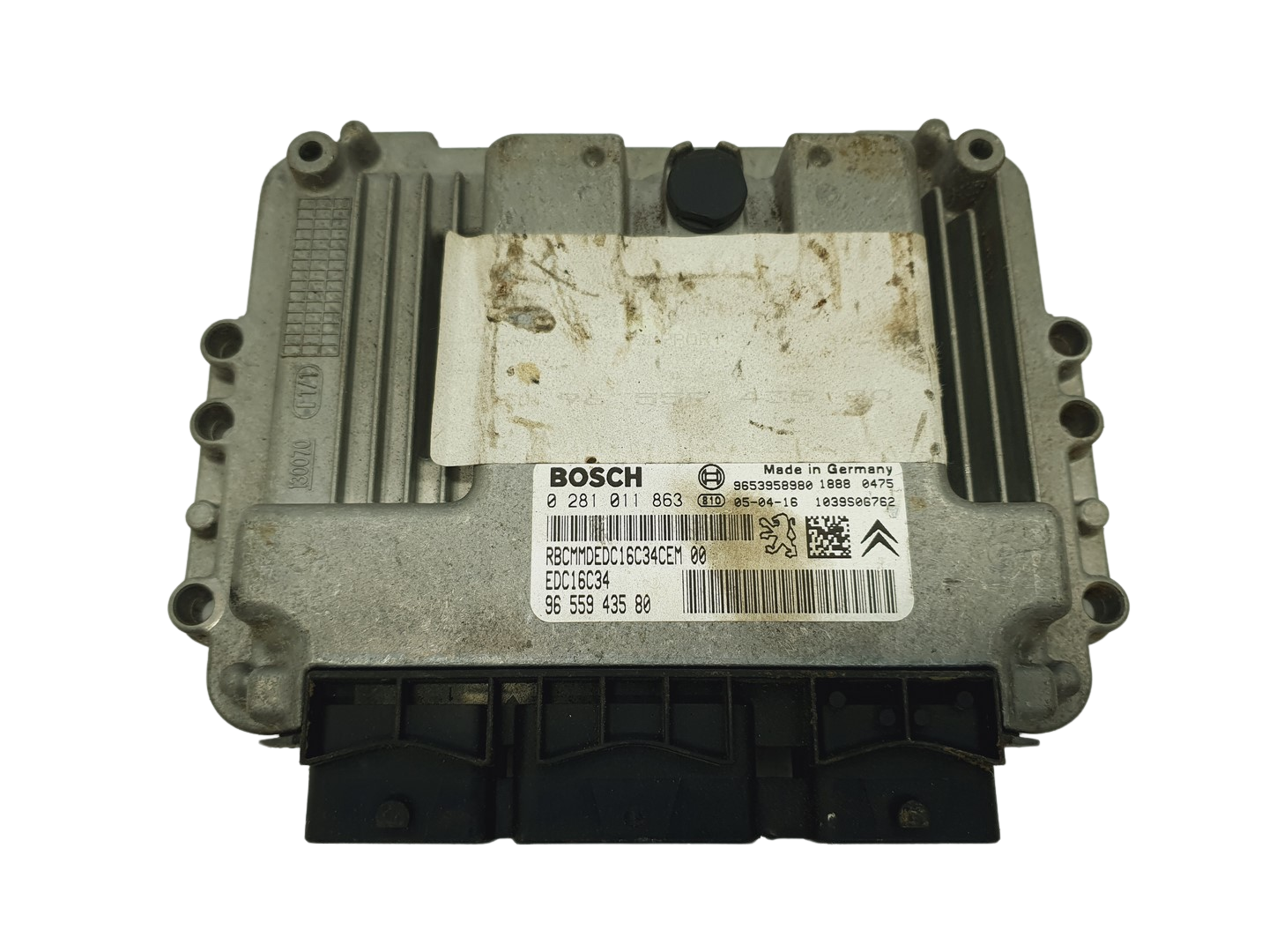 Controller 0281011863 9653958980 9655943580 PSA Bosch 68278 main product photo