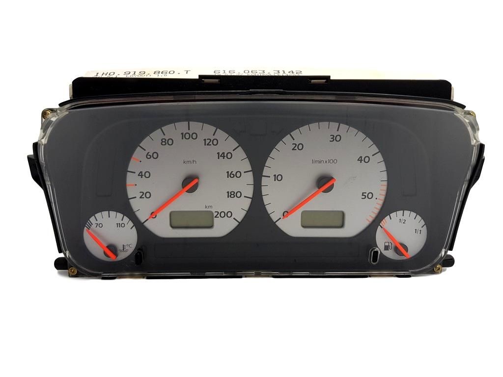 Speedometer/Instrument Cluster VW Golf MK3 1H0919860T 6160633142 main product photo