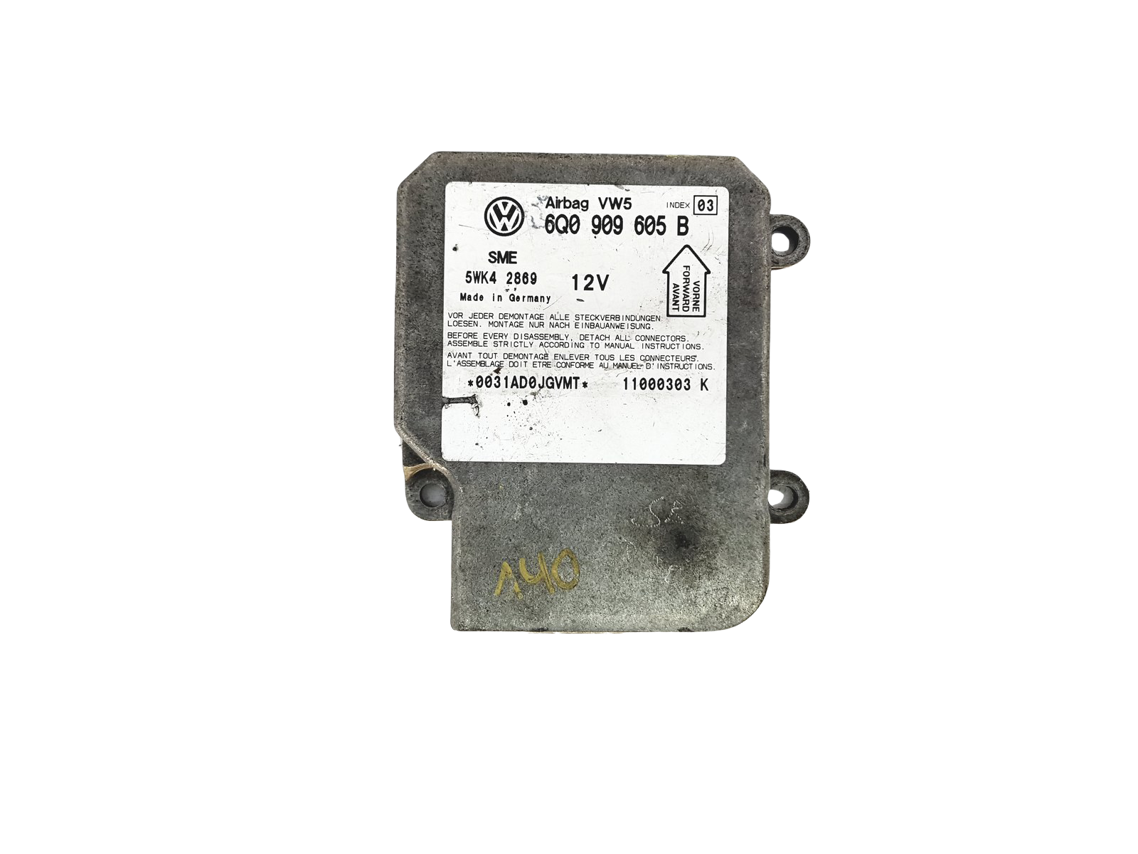 Controller Moduł 6W0909605B 5WK2869 VW Siemens main product photo