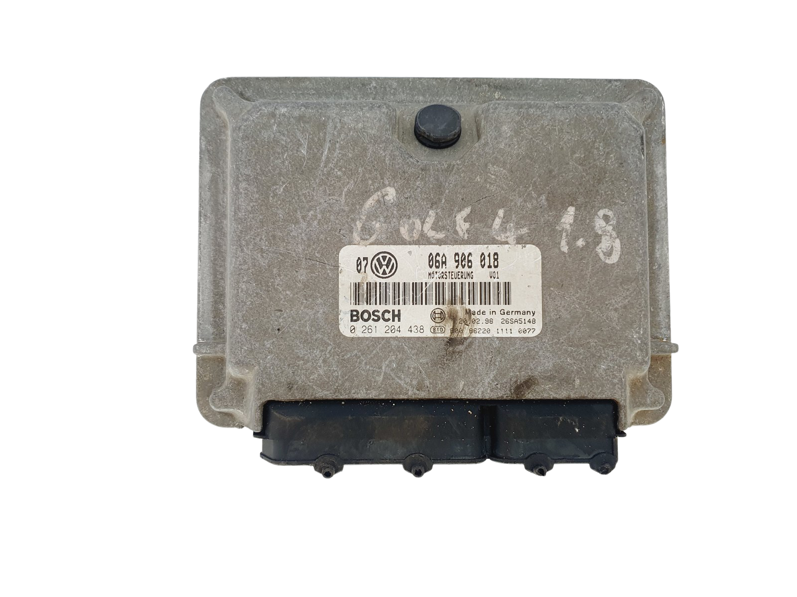 Controller 06A906018 0261204438 Volkswagen Bosch 38679 main product photo