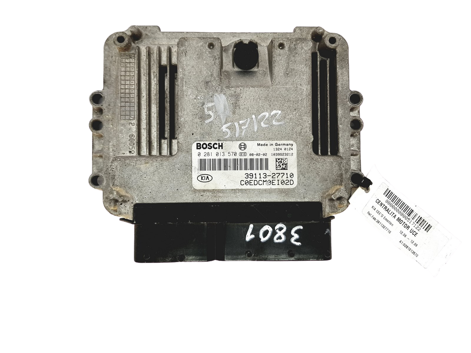 Controller 0281013570 39113-27710 Kia Bosch main product photo