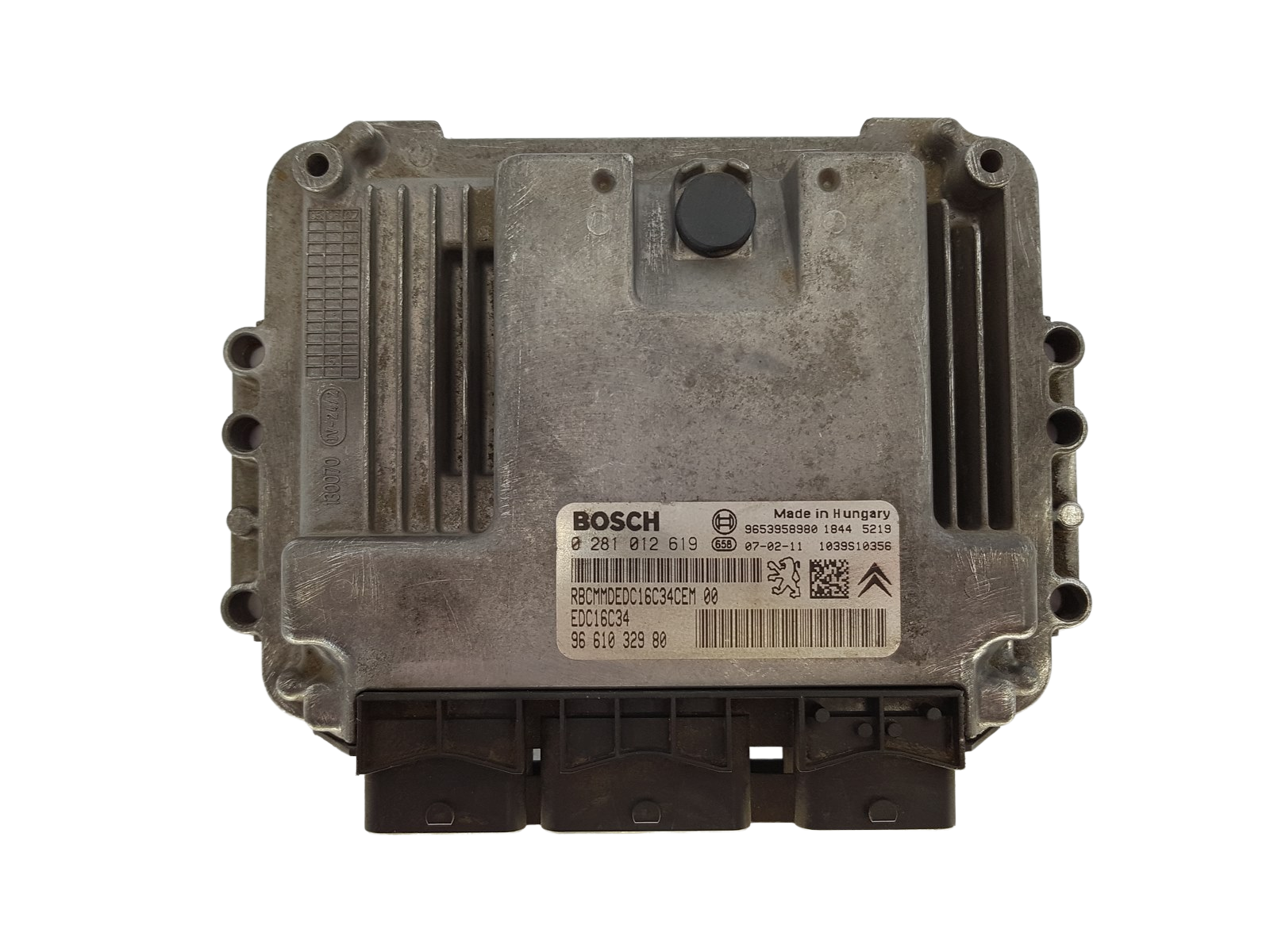 Controller 0281012619 9661032980 9653958980 PSA Bosch 1007 main product photo