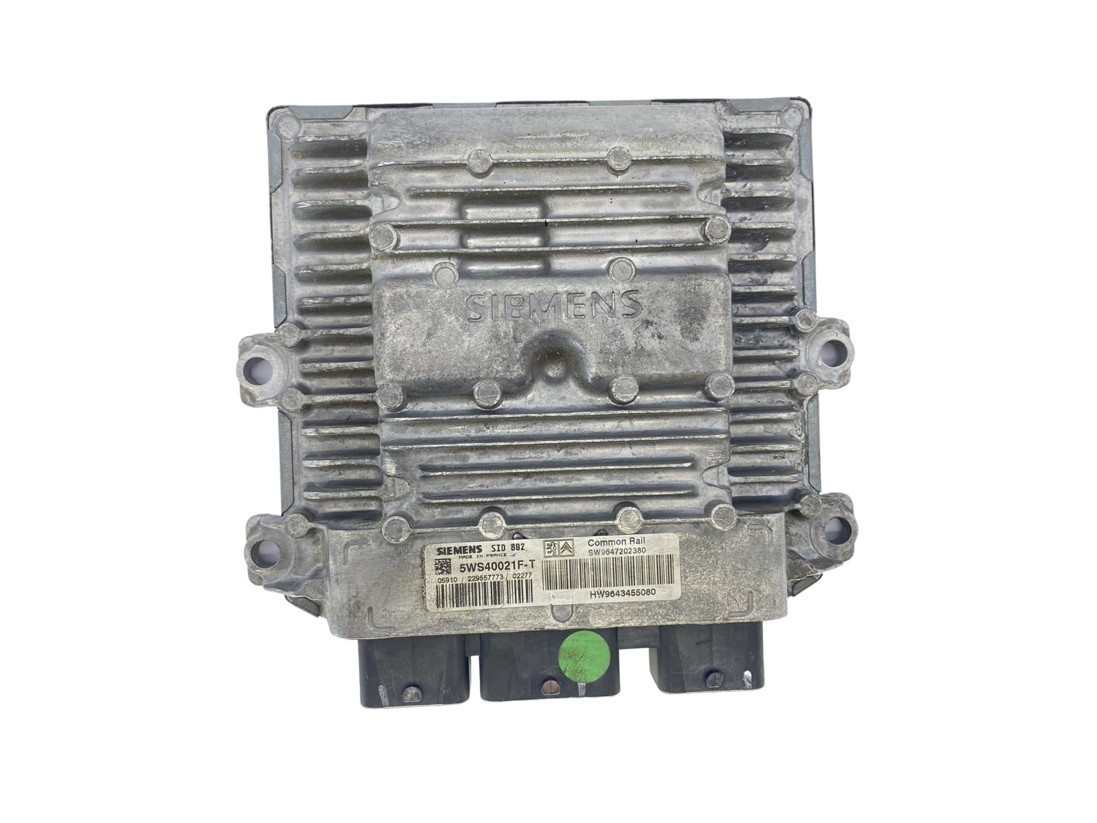 Controller 9647202380 9643455080 5WS40021F-T PSA Siemens 54587 main product photo