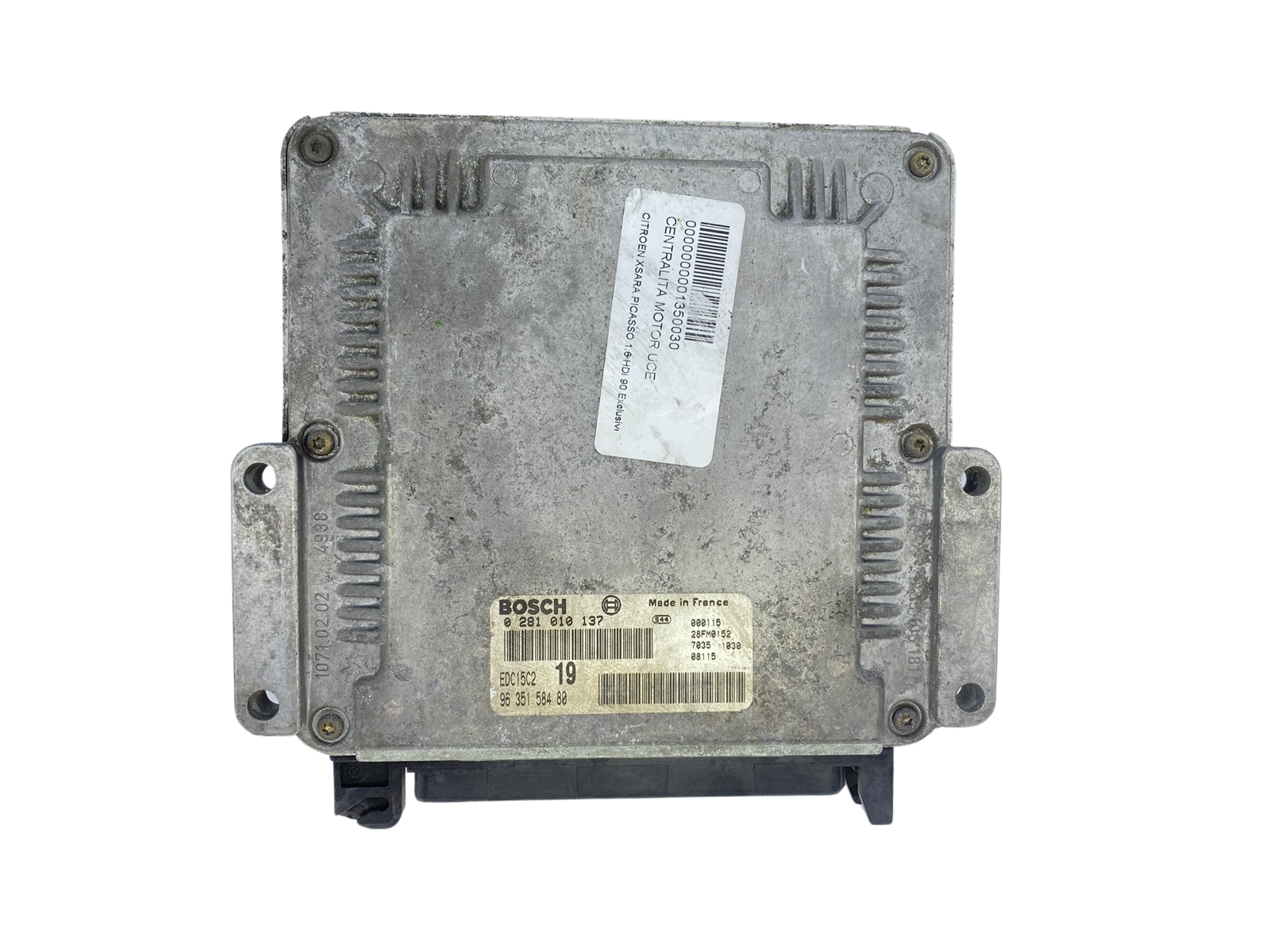 Controller PSA 0281010137 9635158480 28FM0152 Bosch 63101 main product photo