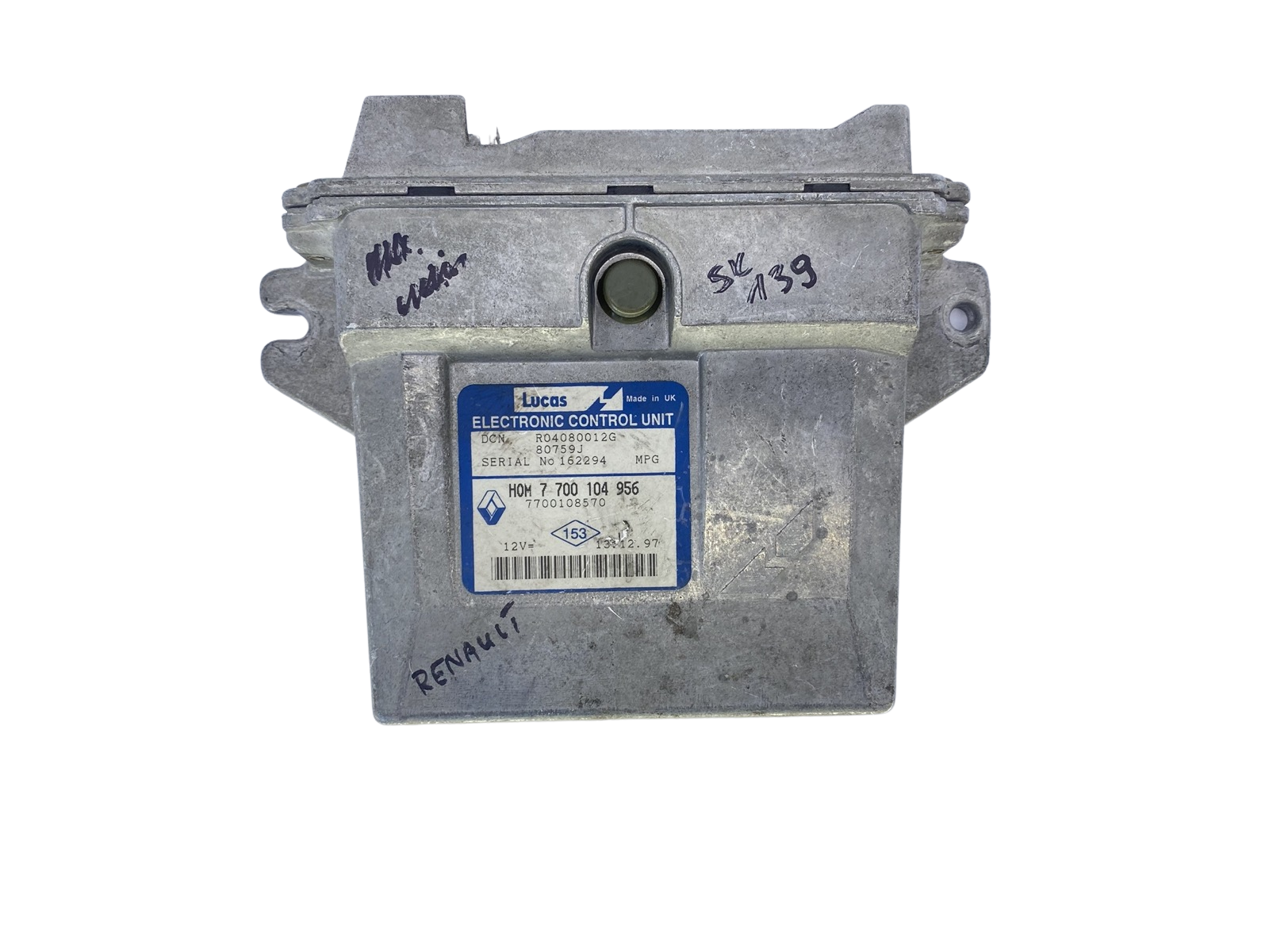 Controller 7700104956 7700108570 R04080012G Renault Lucas 54559 main product photo
