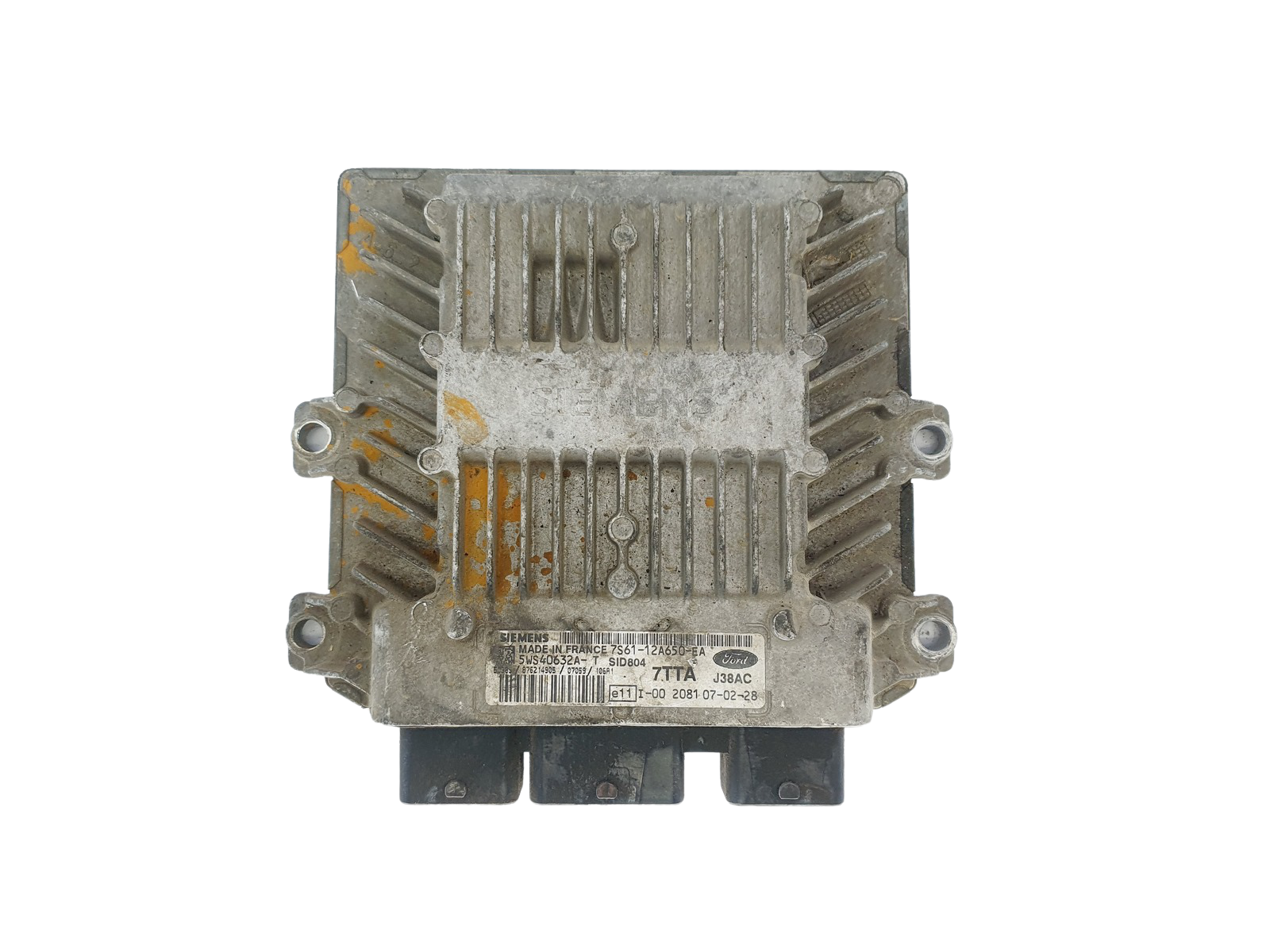 Controller 7S61-12A650-EA 5WS40632A-T SID 804 Ford Siemens 35708 main product photo