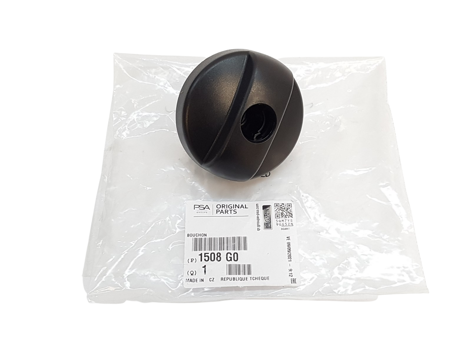 Fuel Filler Plug Original Citroen Peugeot C2 C3 C4 308 1508G0 main product photo