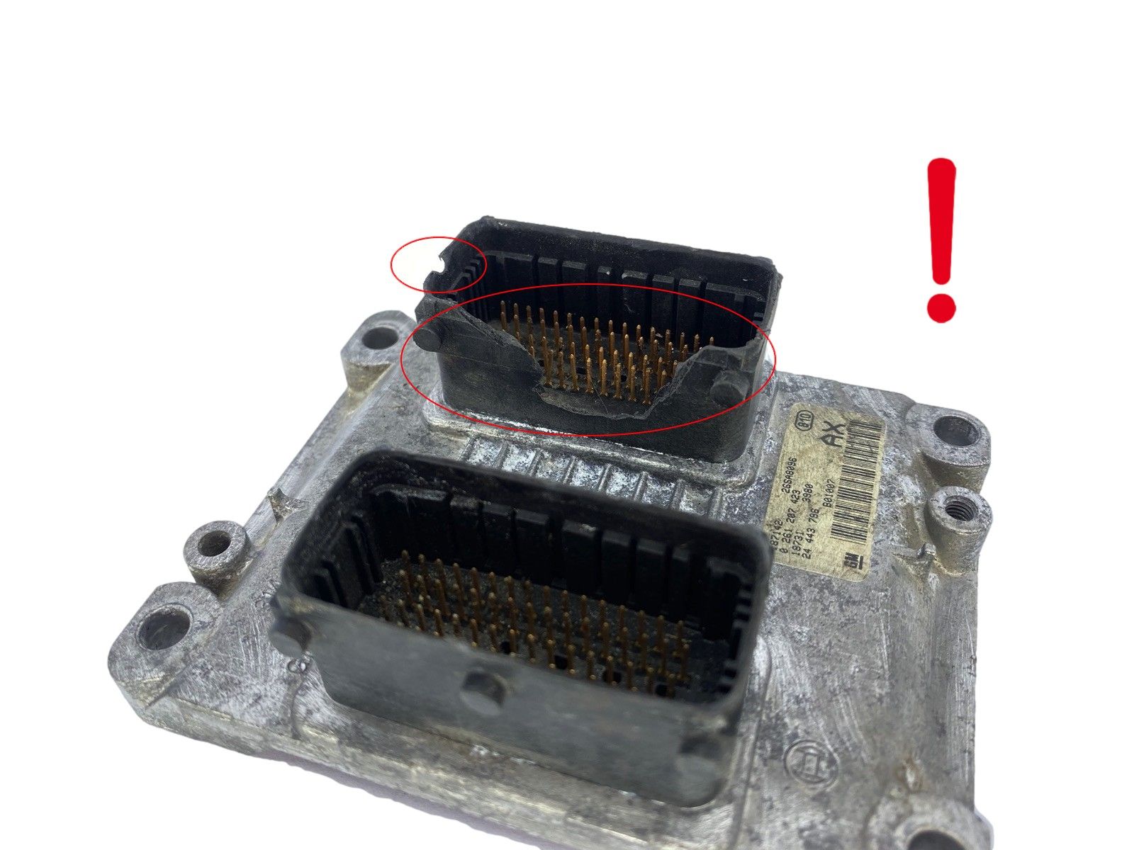 Controller Opel 24443796 0261207423 Bosch GM 51215 main product photo