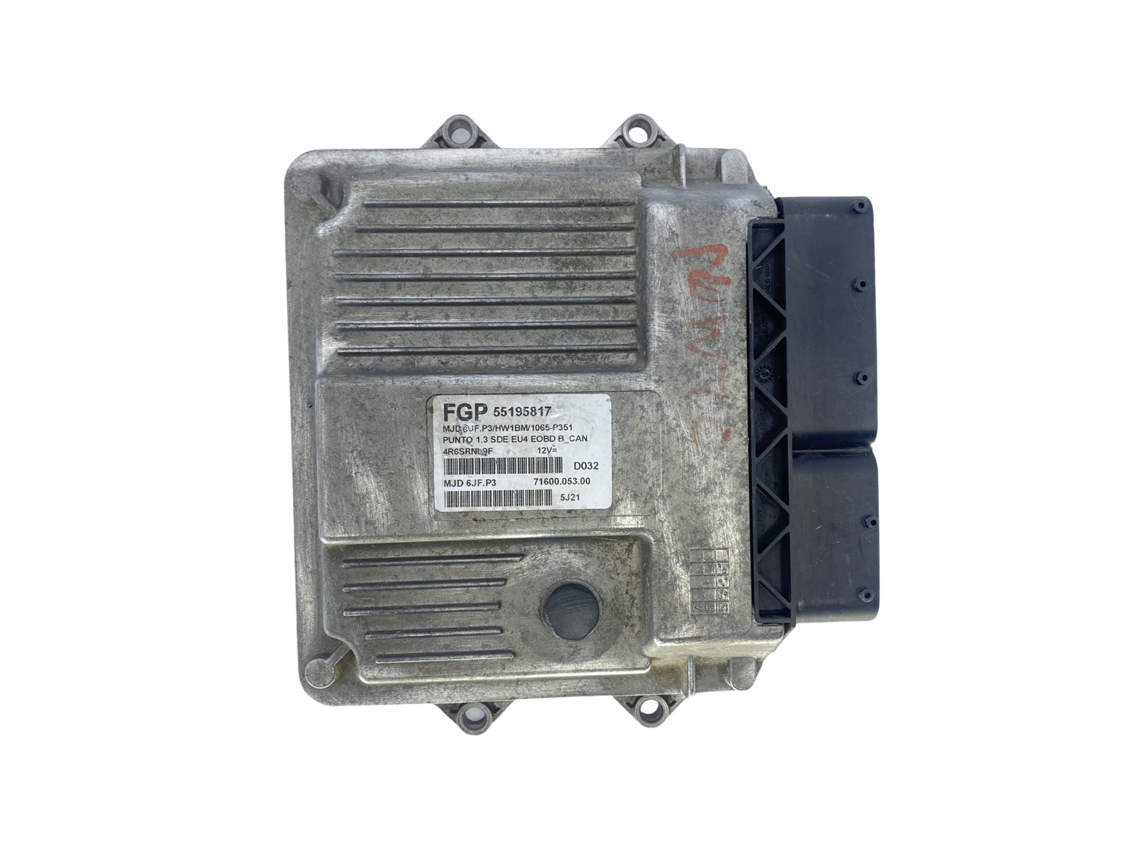 Controller FGP 6JF.P3 55195817 71600.053.00 Fiat Magneti Marelli 54510 main product photo
