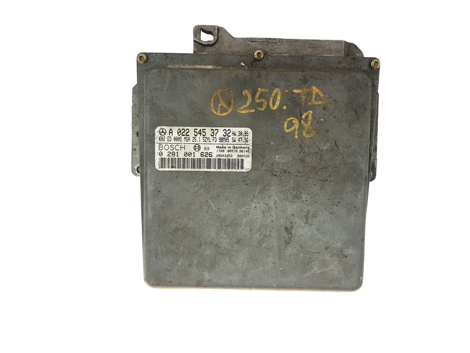 Controller A0225453732 0281001626 Mercedes Bosch main product photo