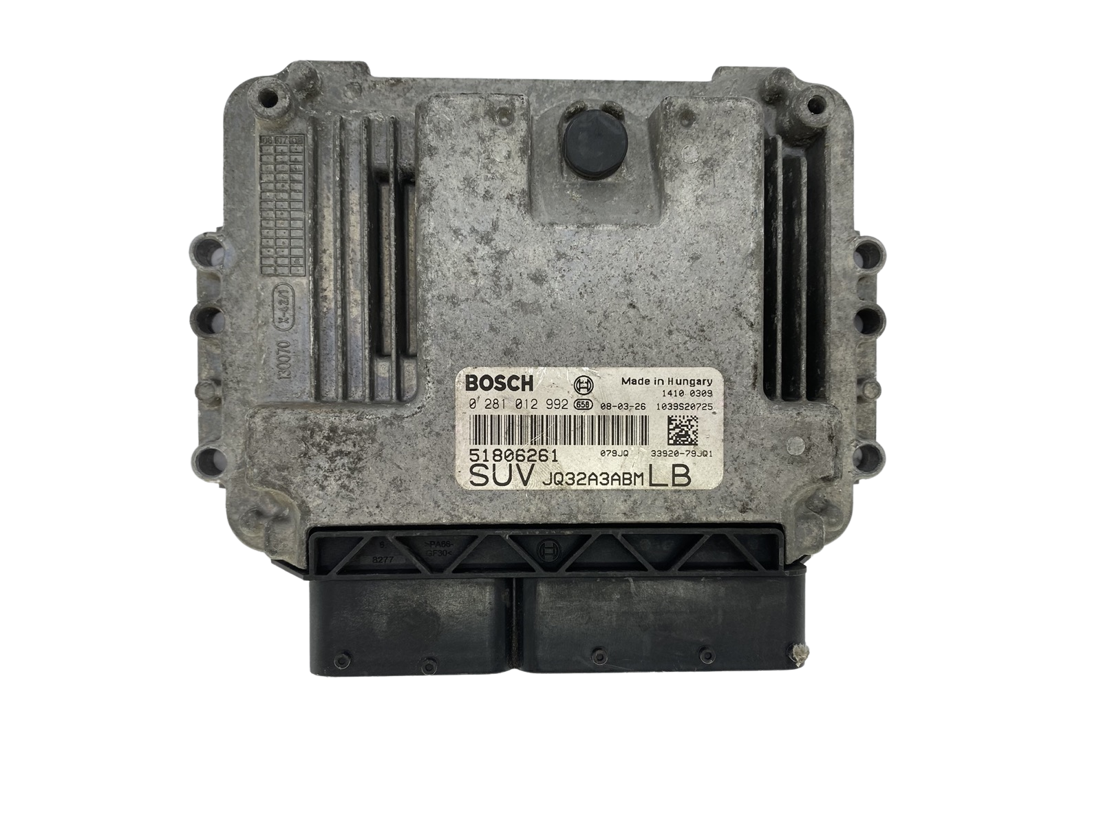 Controller 0281012992 51806261 JQ32A3ABM Fiat Bosch 52928 main product photo