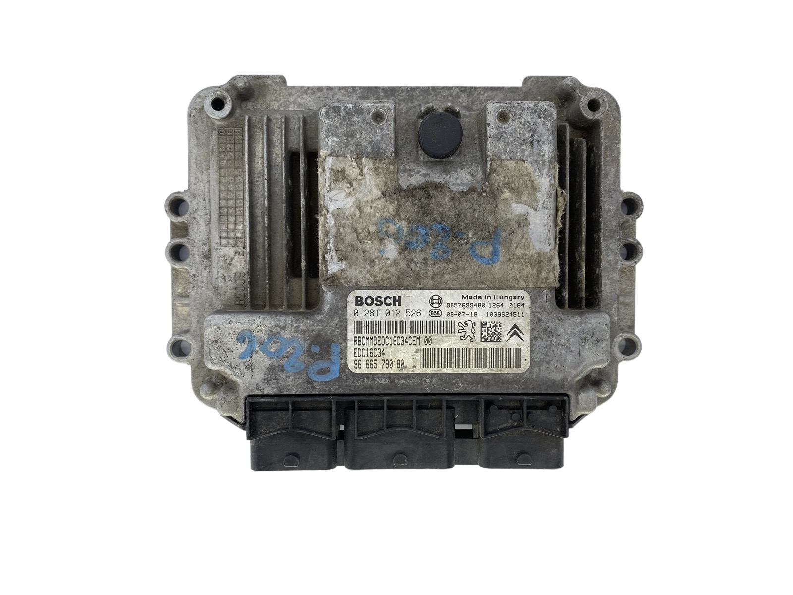 Controller 0281012526 9666579080 9657699480 PSA Bosch 47927 main product photo
