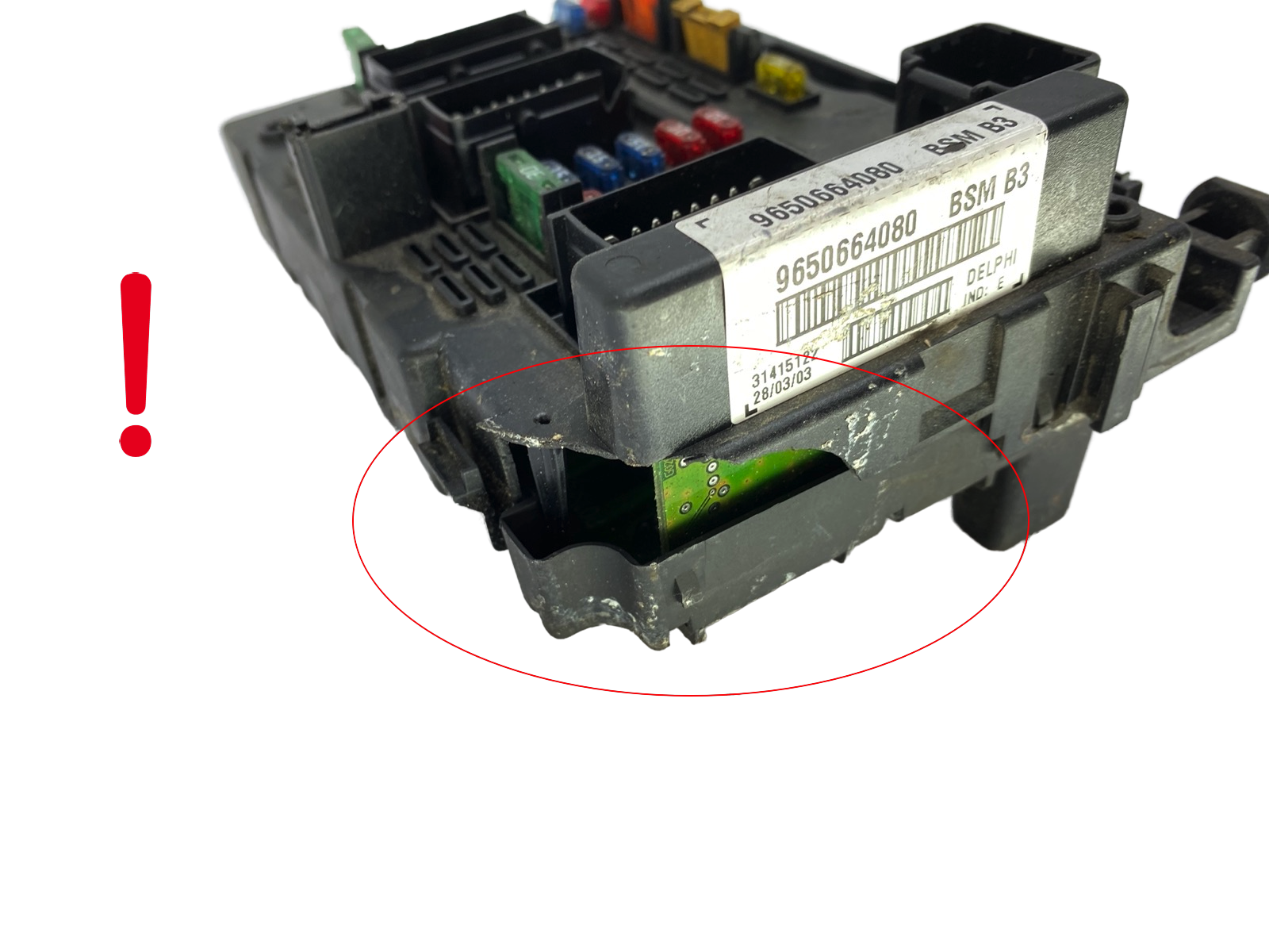 Controller BSM B3 9650664080 PSA Delphi 58958 main product photo