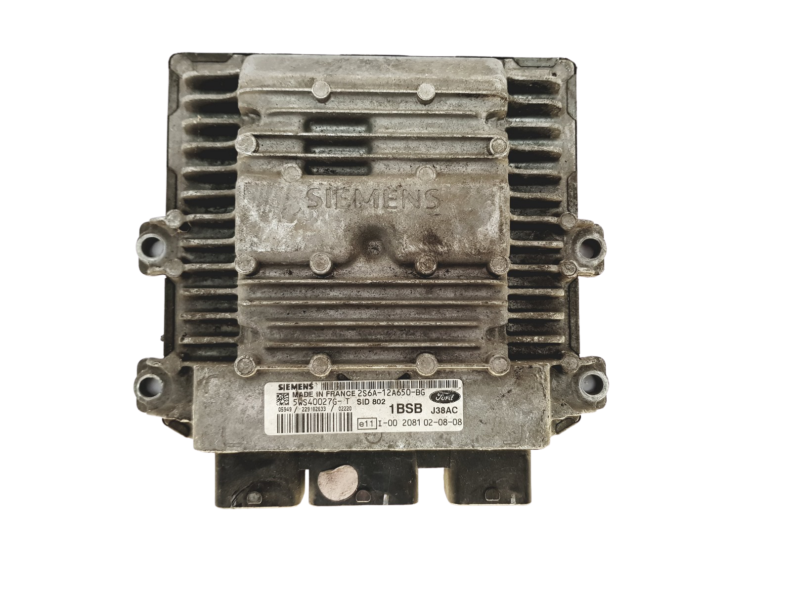 Controller 2S6A-12A650-BG 5WS40027G-T SID 802 Ford Siemens 28213 main product photo