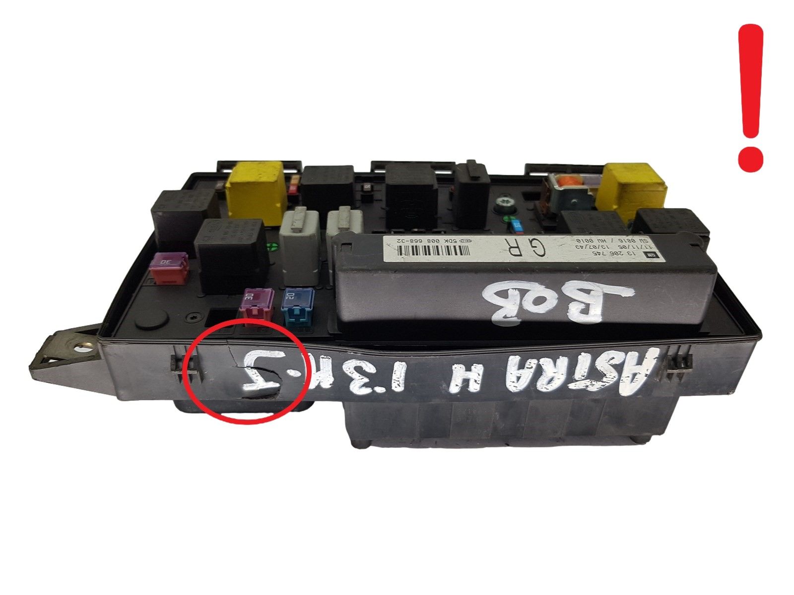 Controller 13206745 5DK008668-32 Opel GM Bosch 19496 main product photo
