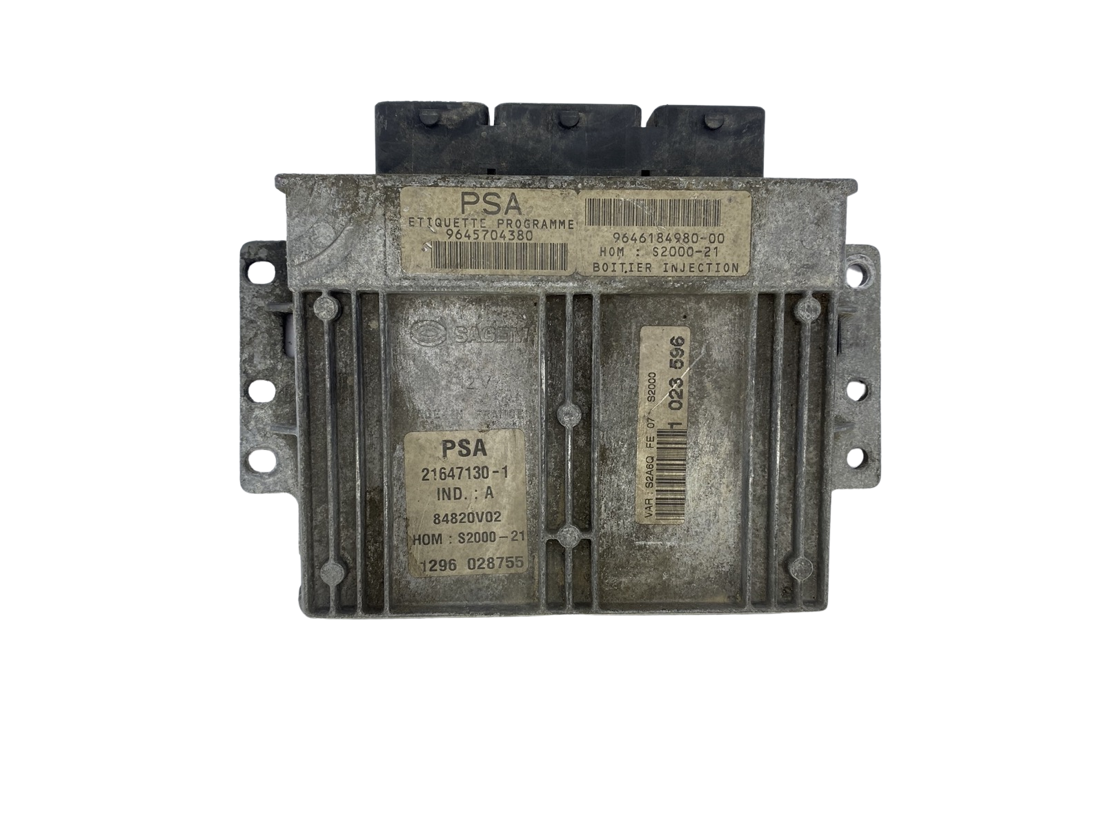 Controller 9645704380 9646184980-00 21647130-1 PSA Sagem 53233 main product photo