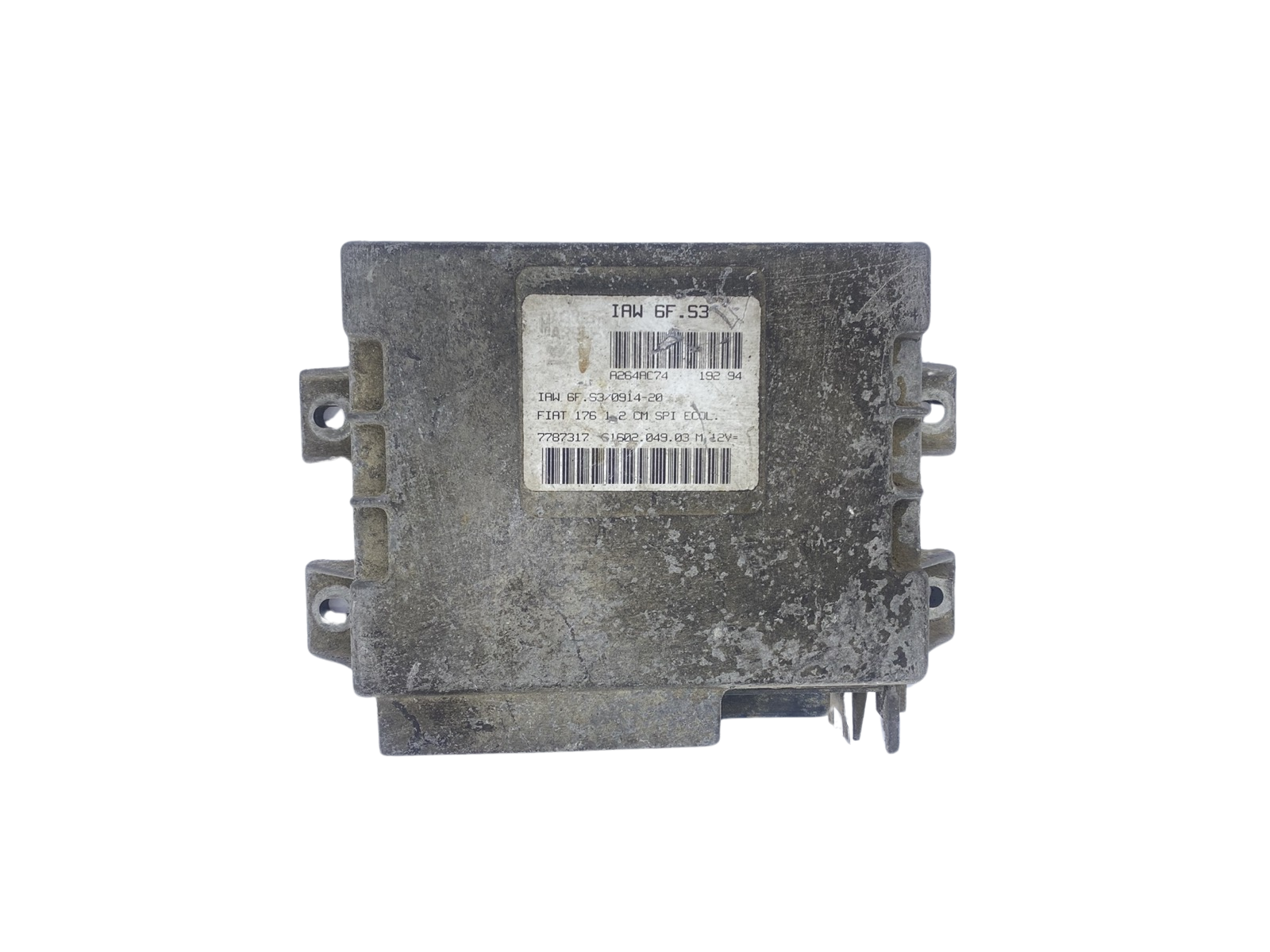Controller IAW6F.S3 7787317 61602.049.03 Fiat Magneti Marelli 61699 main product photo