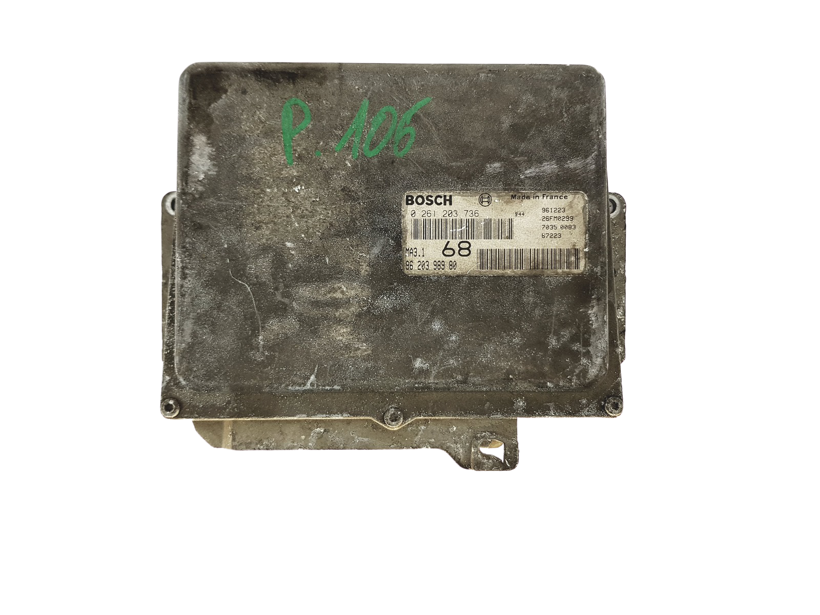 Controller 0261203736 9620398980 MA3.1 26FM0299 PSA Bosch 24902 main product photo