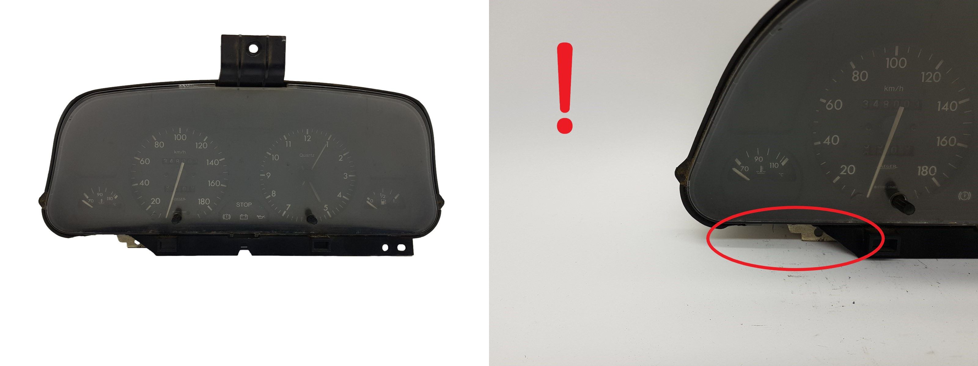 Speedometer/Instrument Cluster Jumpy Expert Scudo 09036419901 2592 main product photo