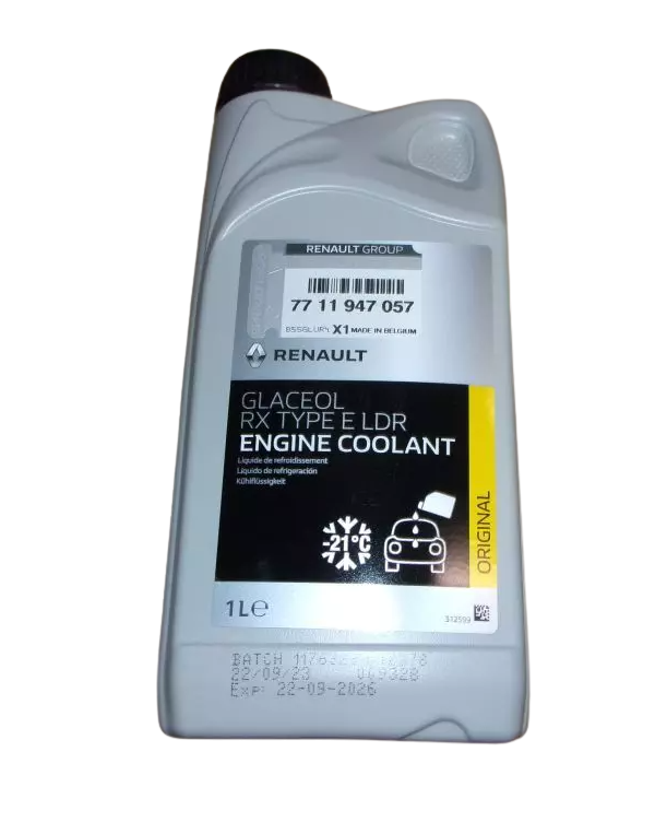 Coolant Original 1L 7711947057 Renault Dacia main product photo