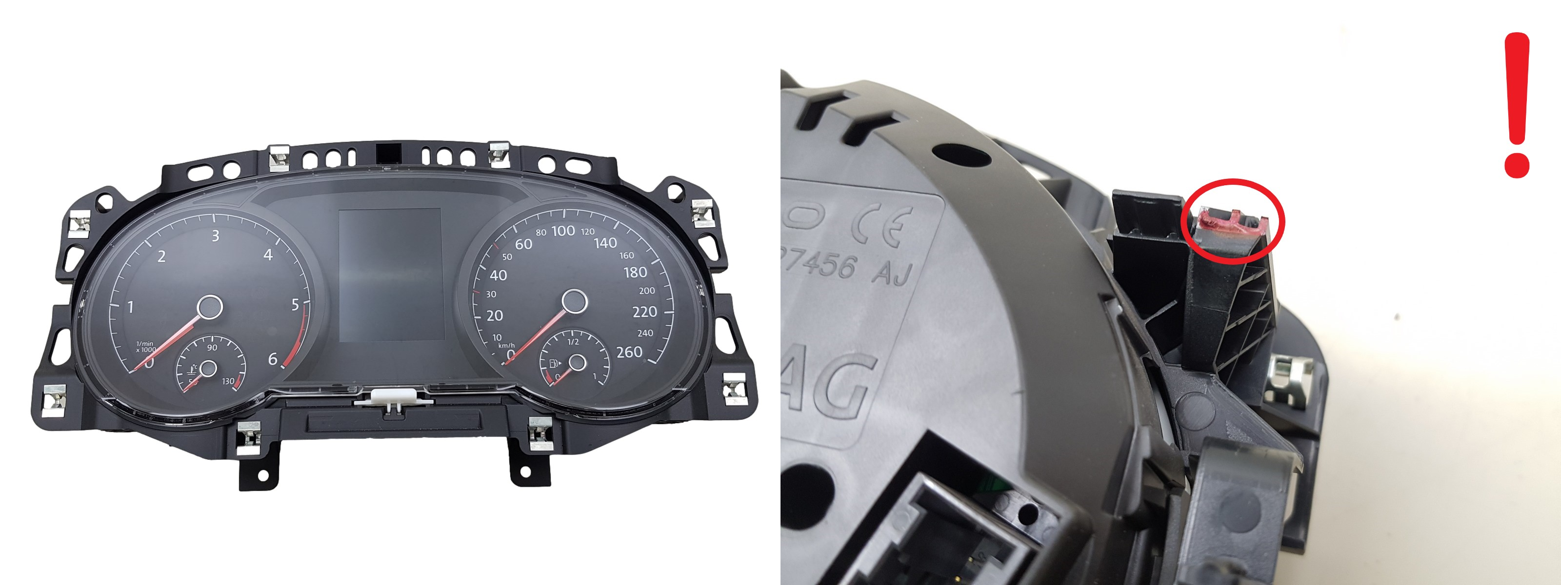 Speedometer/Instrument Cluster VW Golf 7 5G0920860A main product photo