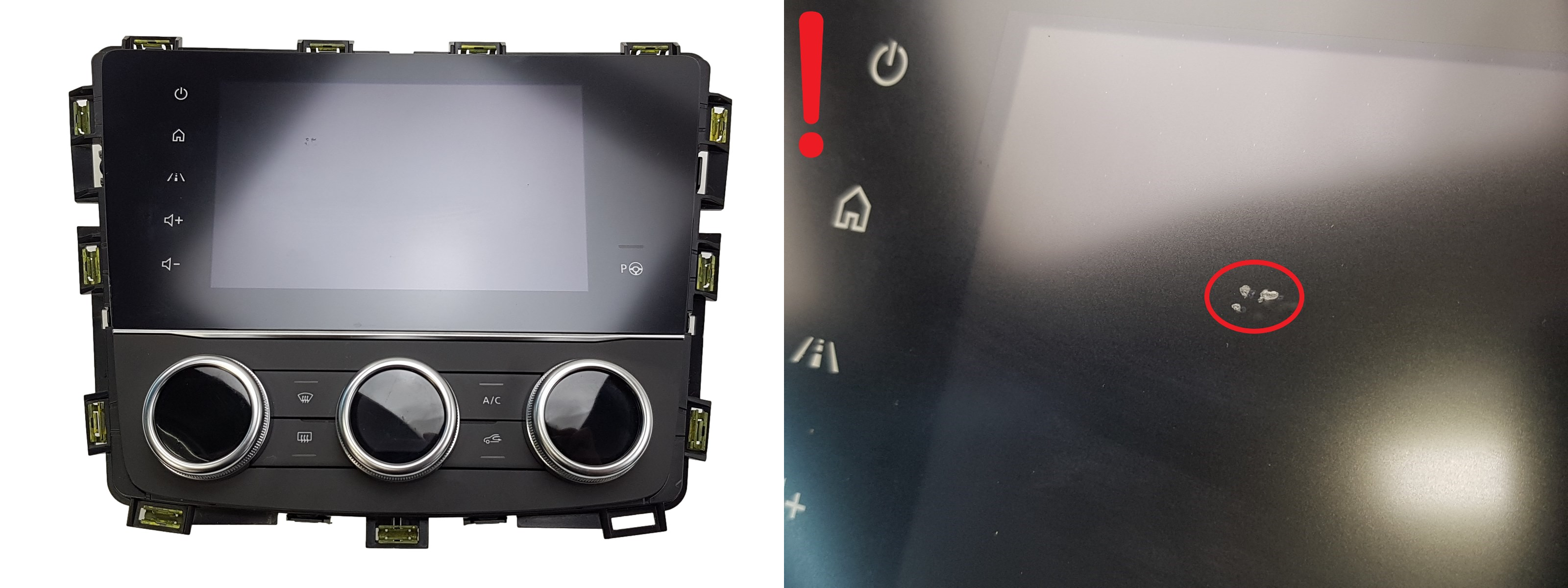 Display A/C Renault Kadjar 280906783R A14950 main product photo