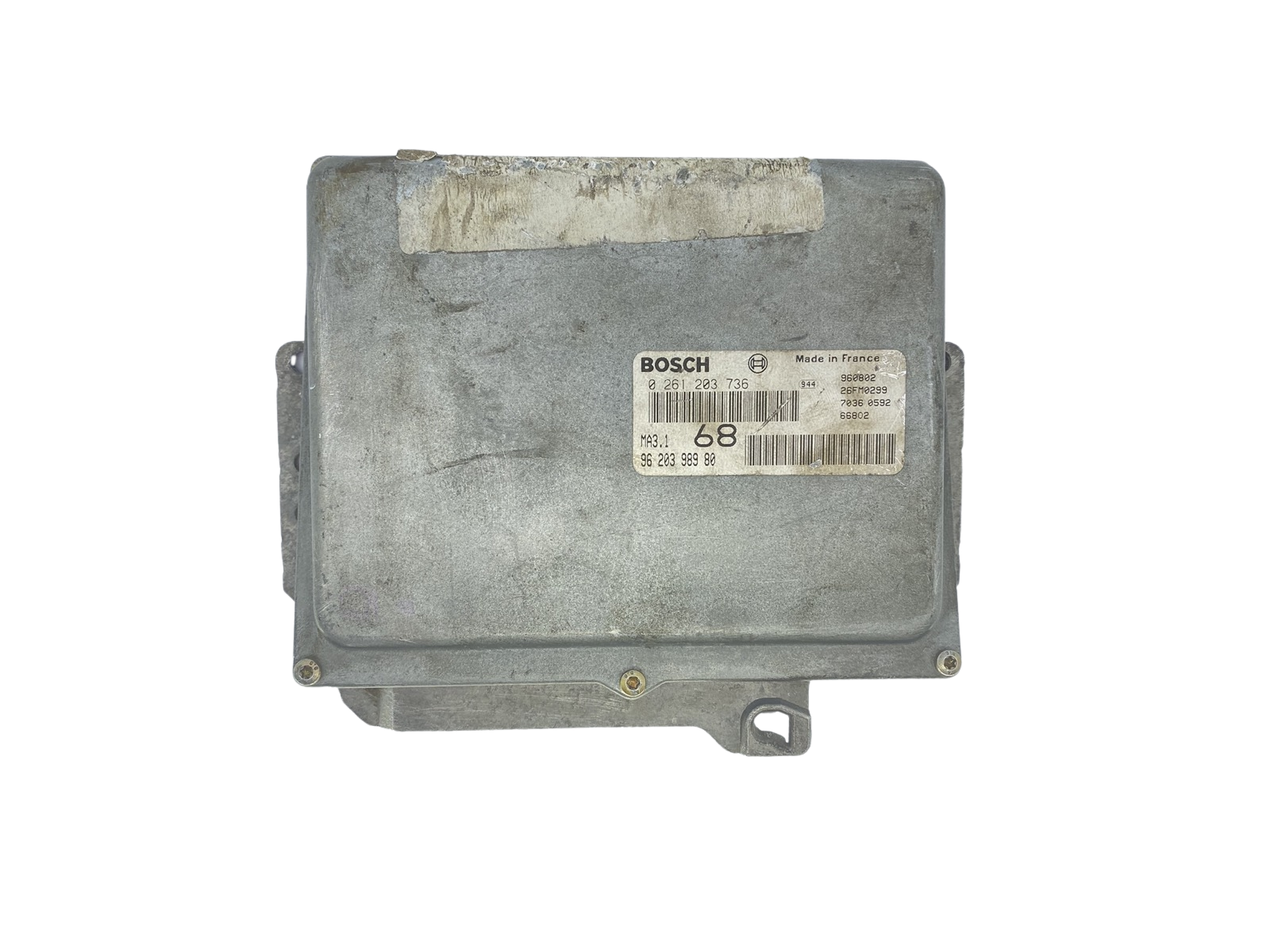 Controller 0261203736 9620398980 MA3.1 PSA Bosch 57946 main product photo