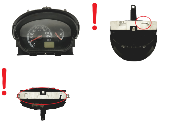 Speedometer/Instrument Cluster Fiat Seicento 735270336 6063449916 58150 main product photo