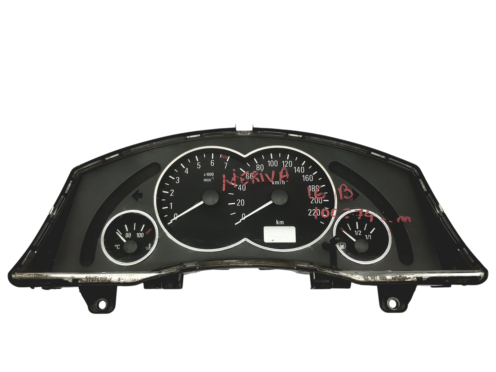 Speedometer/Instrument Cluster Opel Meriva 13173382XU 110080162027 59235 main product photo