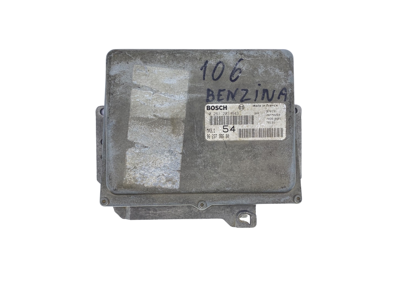 Controller 0261203943 9623792680 MA3.1 PSA Bosch 56305 main product photo