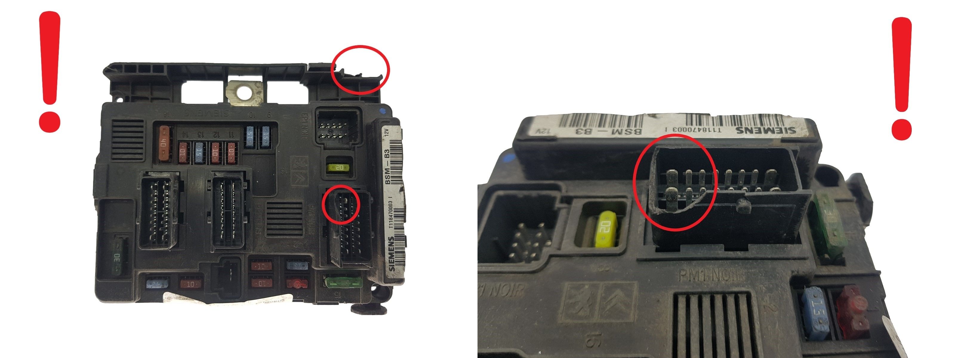 Controller BSM-B3 T118470003I 9643498880 PSA Siemens 1789 main product photo