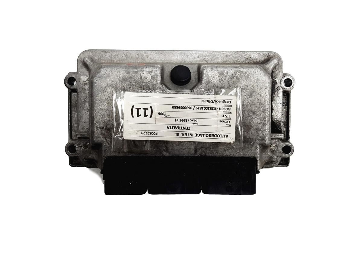 Controller 0281001839 9630059880 28FM0279 PSA Bosch 10562 main product photo