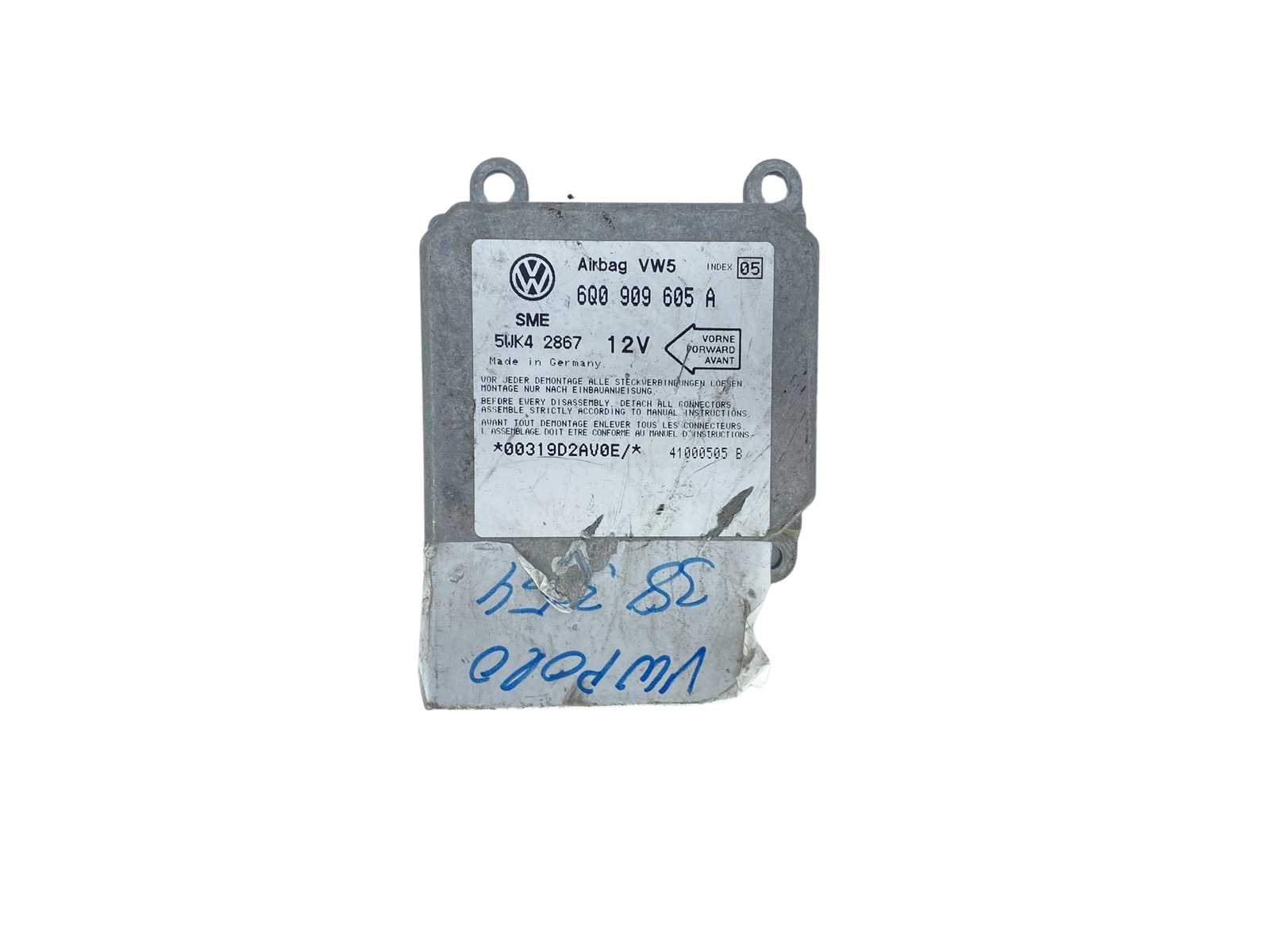 Controller 6Q0909605A 5WK42867 VW Siemens 58654 main product photo