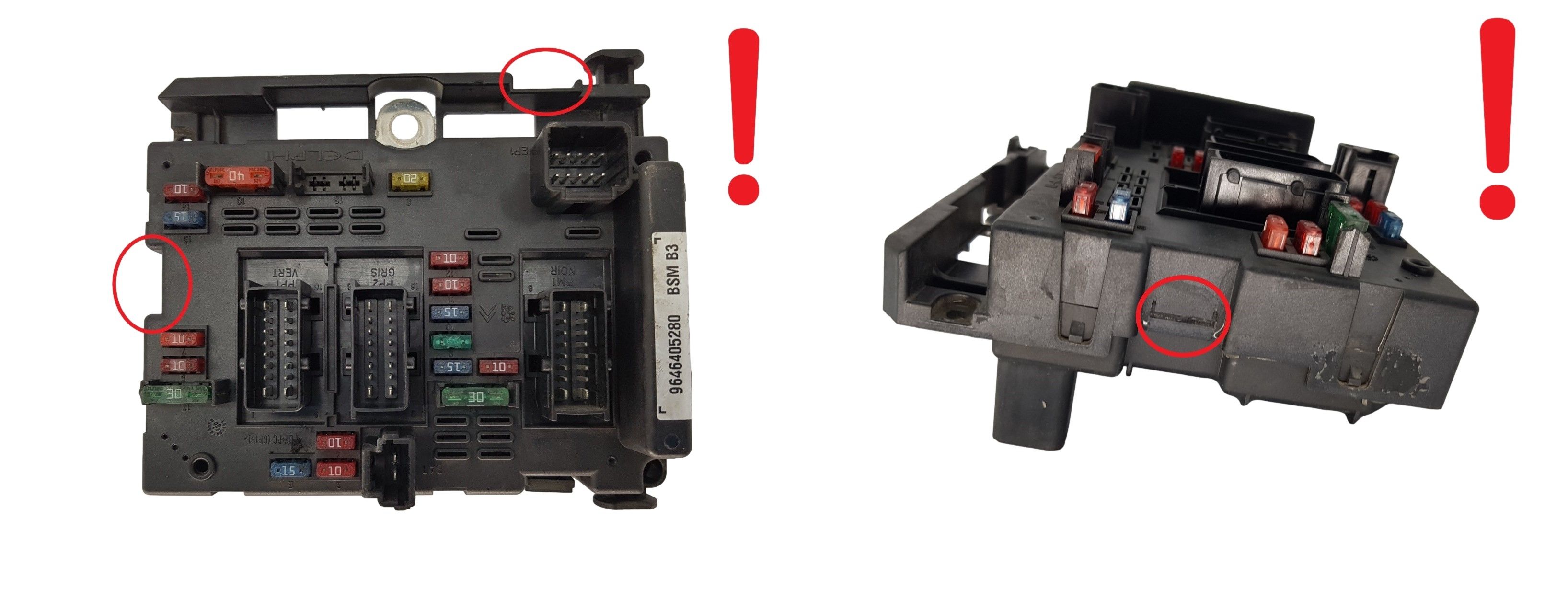 Controller BSM B3 9646405280 PSA Delphi 2196 main product photo